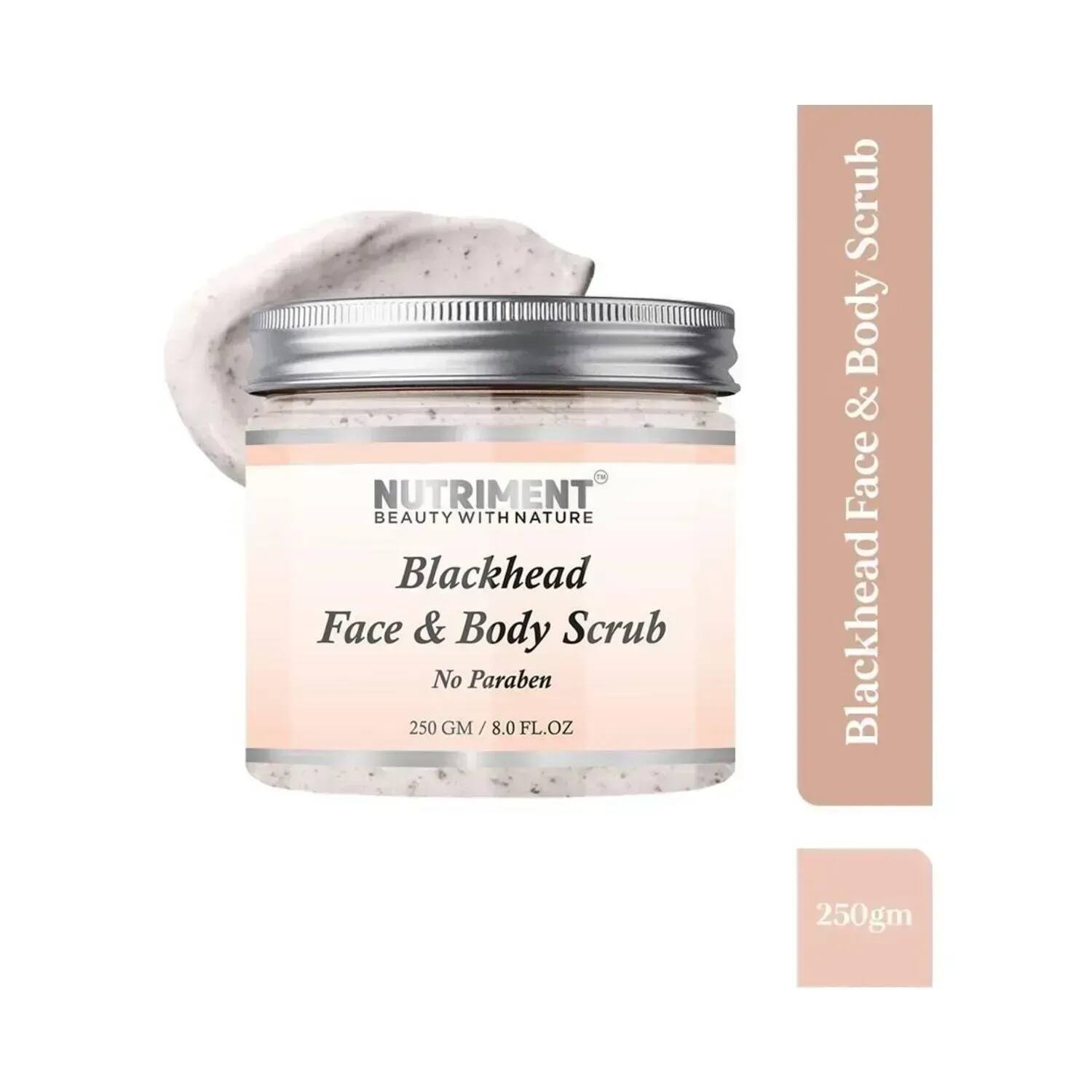 Nutriment | Nutriment Blackhead Face And Body Scrub - (250g)