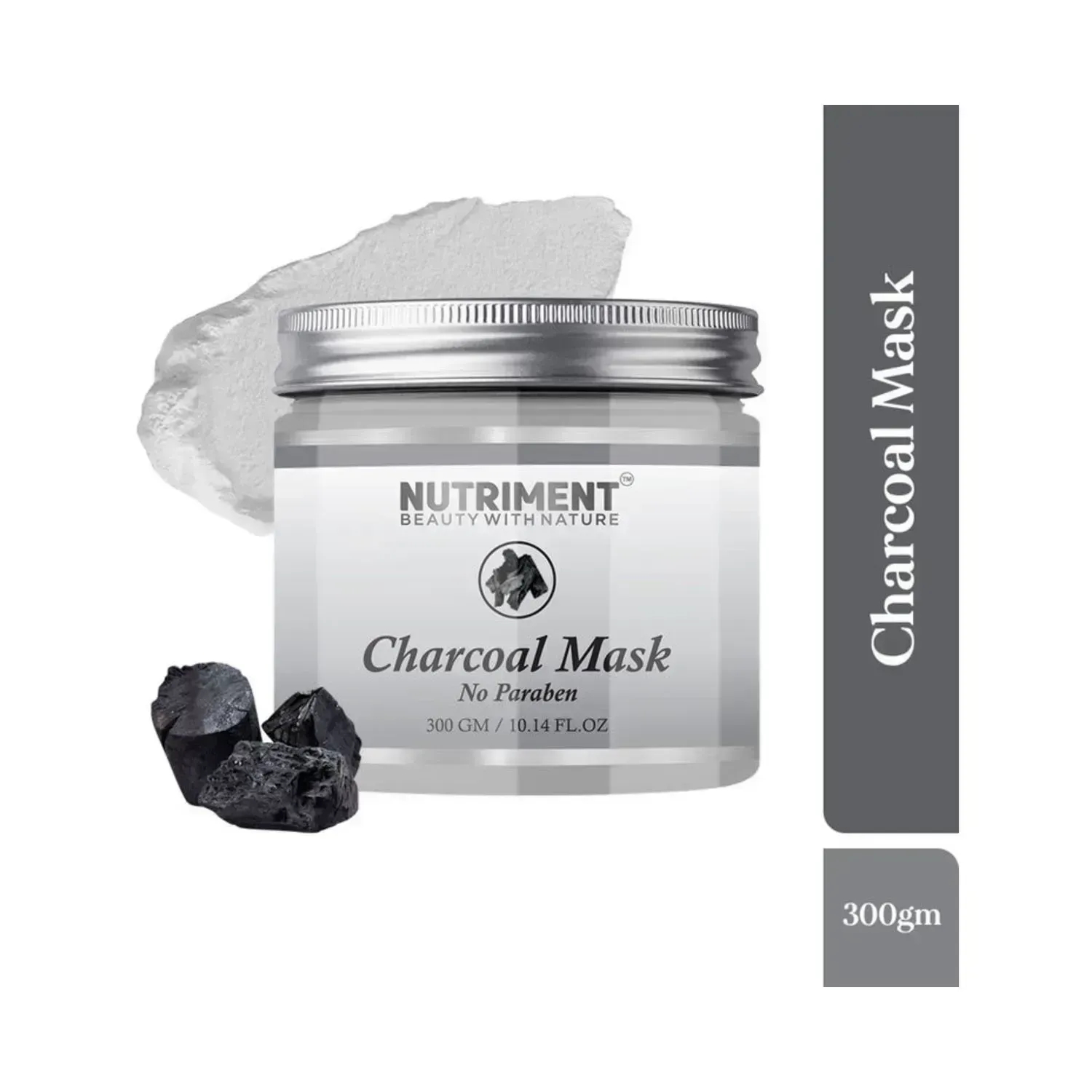 Nutriment Charcoal Face Mask - (300g)