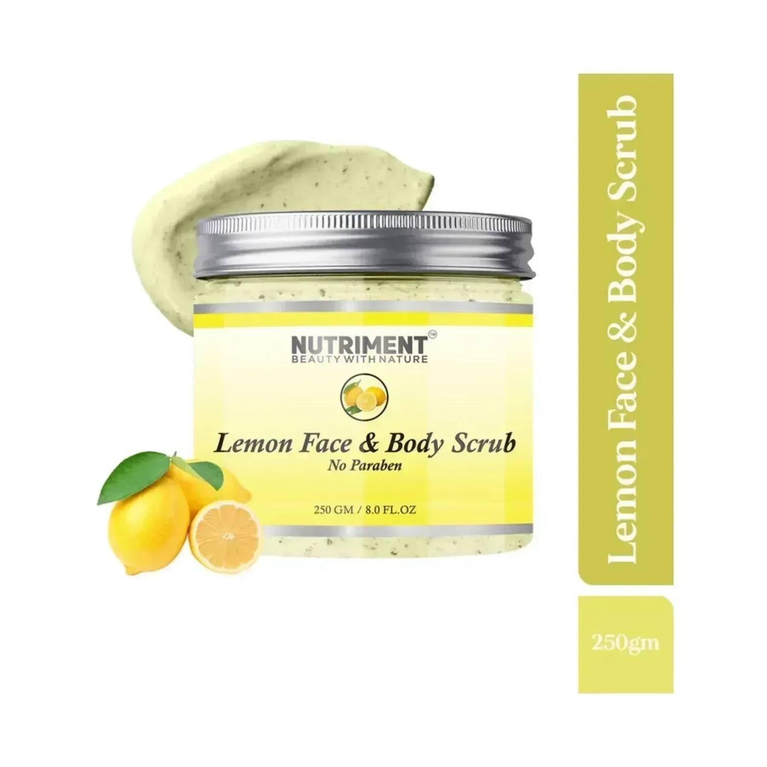 Nutriment | Nutriment Lemon Face And Body Scrub - (250g)