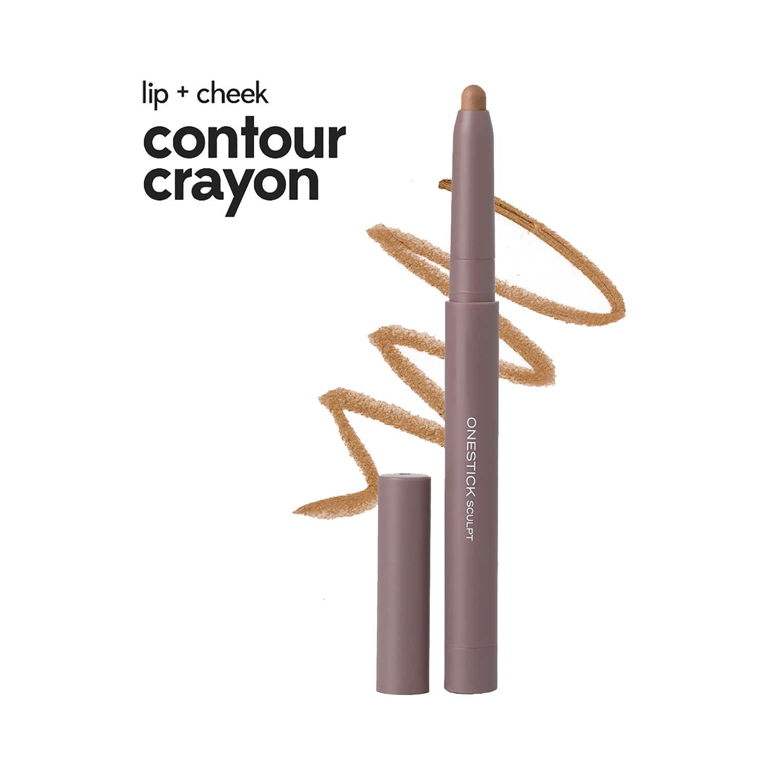 Ruby's Organics | Ruby’s Organics OneStick Sculpt Lip and Cheek Contour Crayon - Oat (1 g)