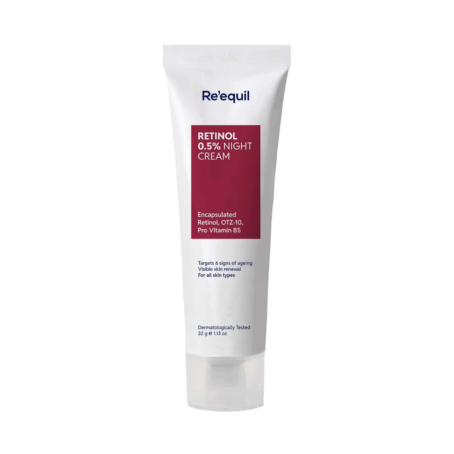Re'equil | Re'equil 0.5% Retinol Night Cream Prevents Fine Lines, Wrinkles (32 g)