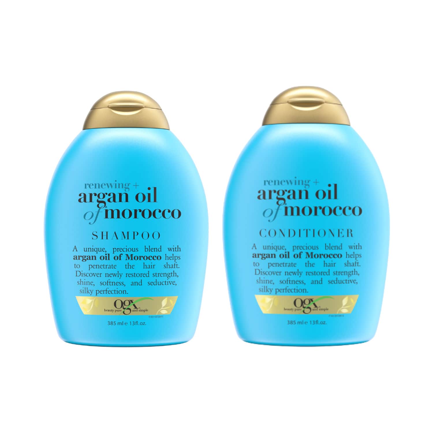 OGX | OGX Combo of Renewing Argan Oil Of Morocco - Shampoo and Conditioner (385 ml Each)
