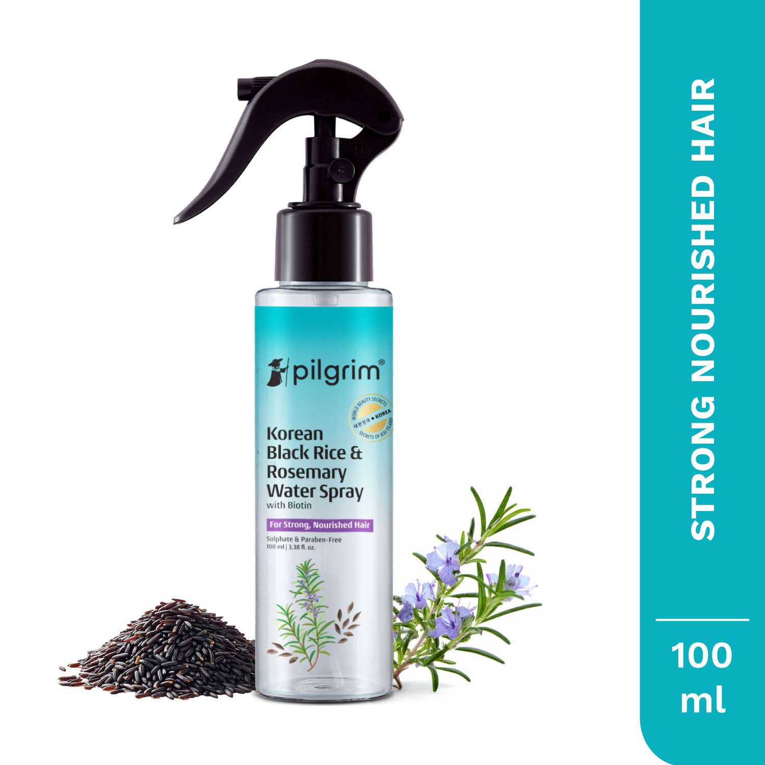 Pilgrim | Pilgrim Spanish Rosemary Water With Biotin For Thicker Stronger Hair (100 ml)