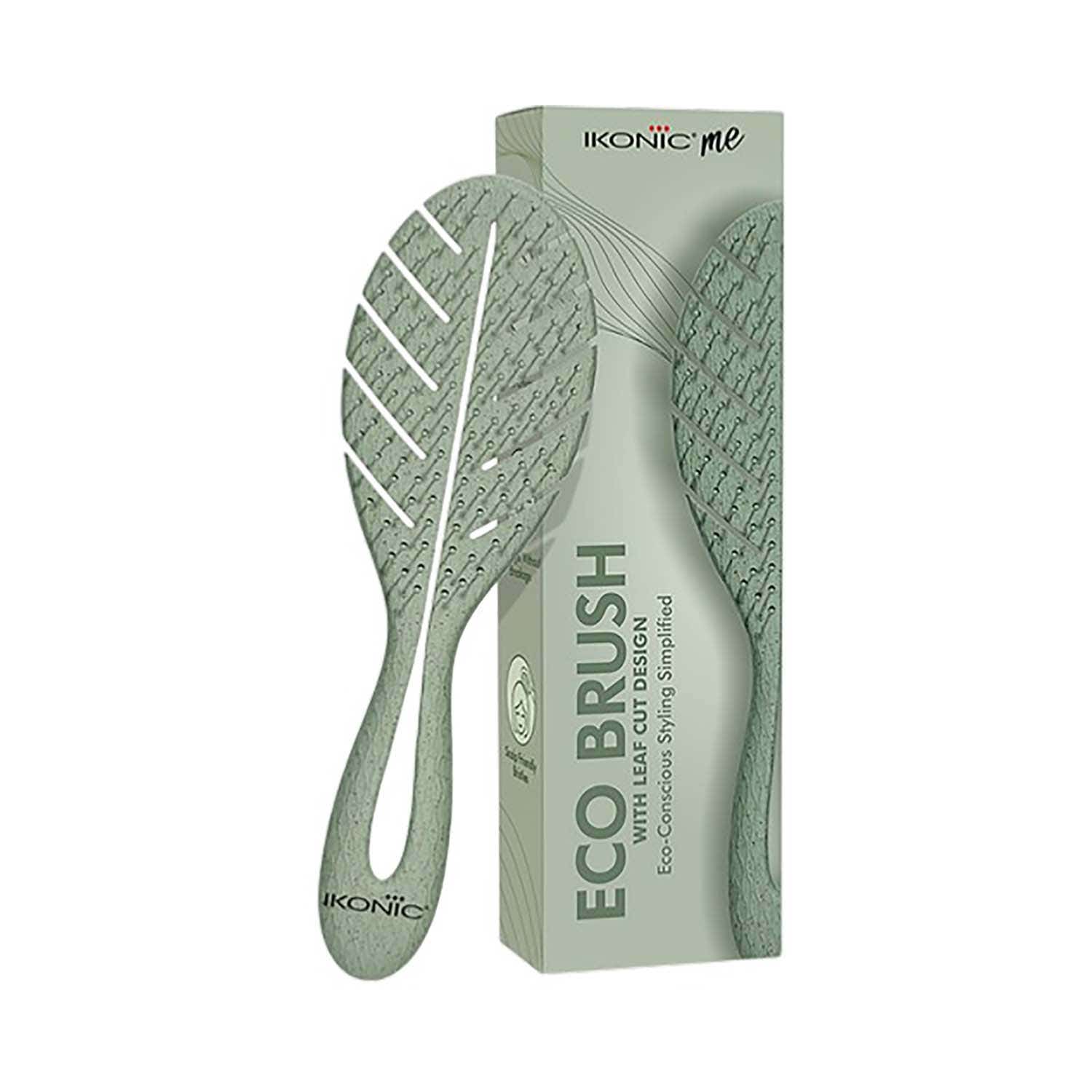 Ikonic Me | Ikonic Me Eco-Brush (Leaf Cut Design) IKM-2511 - Jade Green
