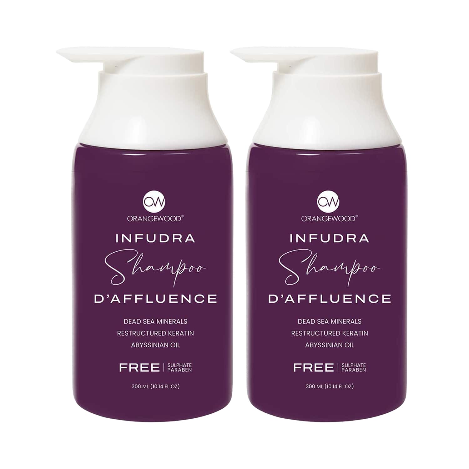 Orangewood | Orangewood Infudra Shampoo Daffluence (600 ml) Pack of 2 Combo