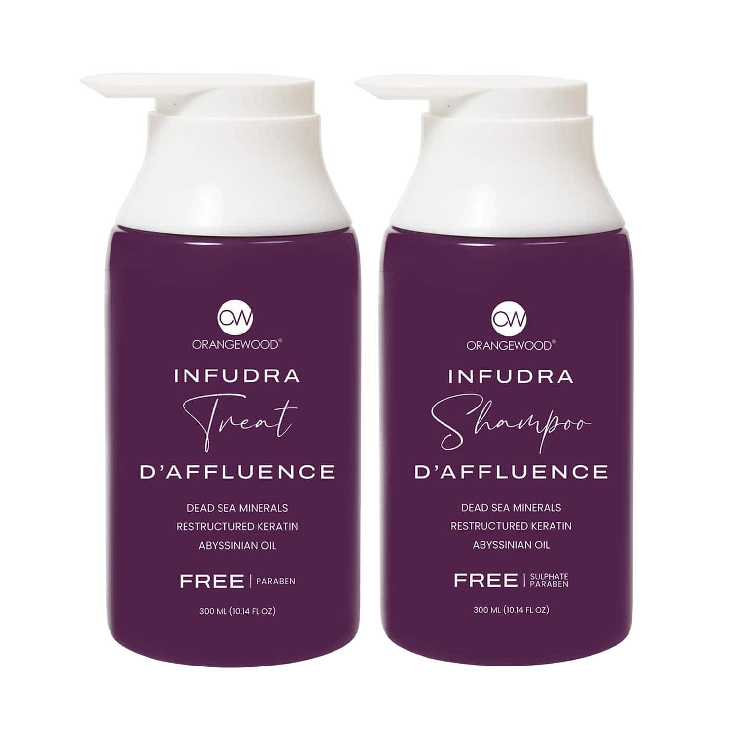 Orangewood | Orangewood Infudra Shampoo and Conditioner Daffluence Combo For Dry, Dull, Strong and Shiny Hair