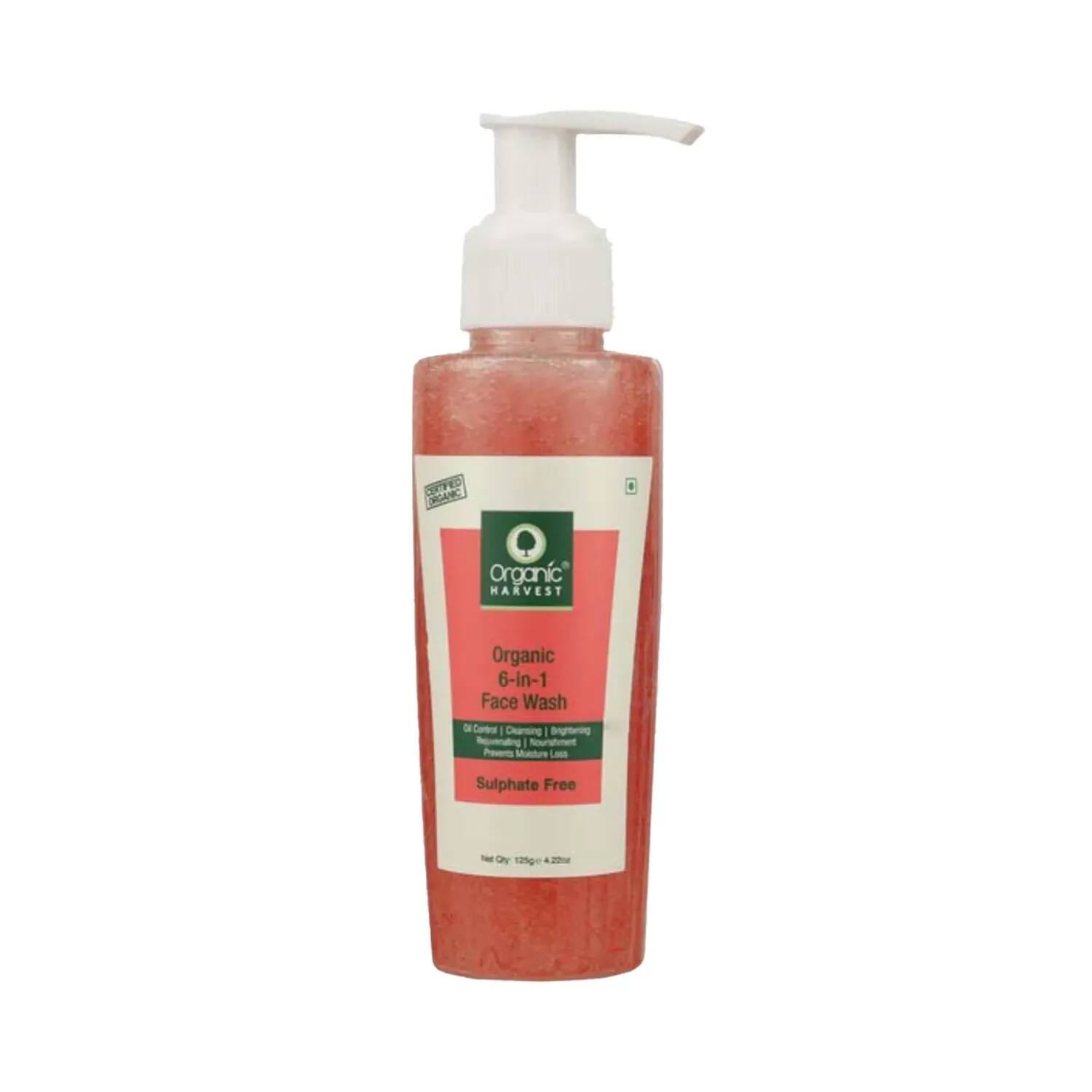 Organic Harvest | Organic Harvest 6 In 1 Face Wash Sulphate Free (125g)