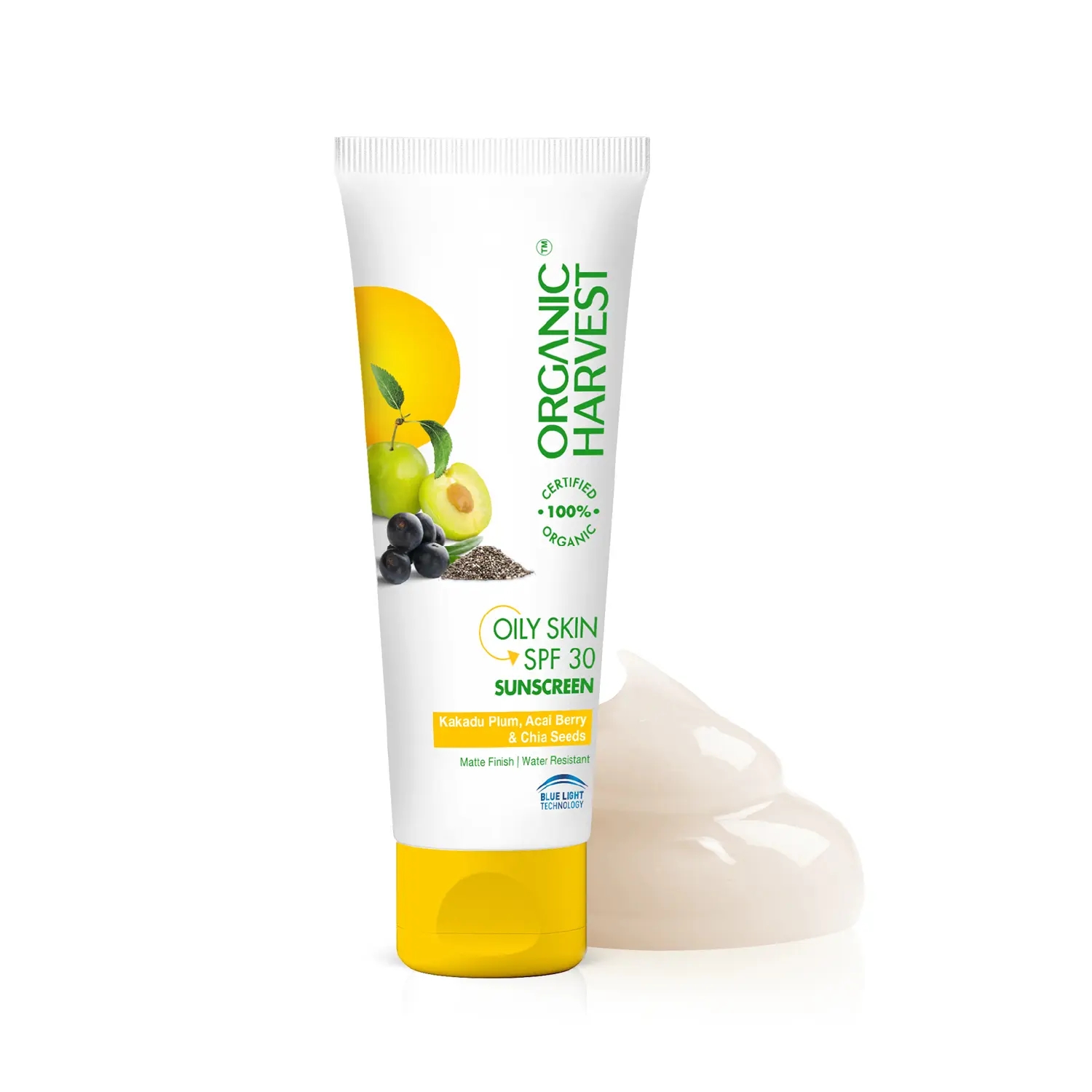 Organic Harvest | Organic Harvest Sunscreen - for Oily Skin SPF 30 (100g)