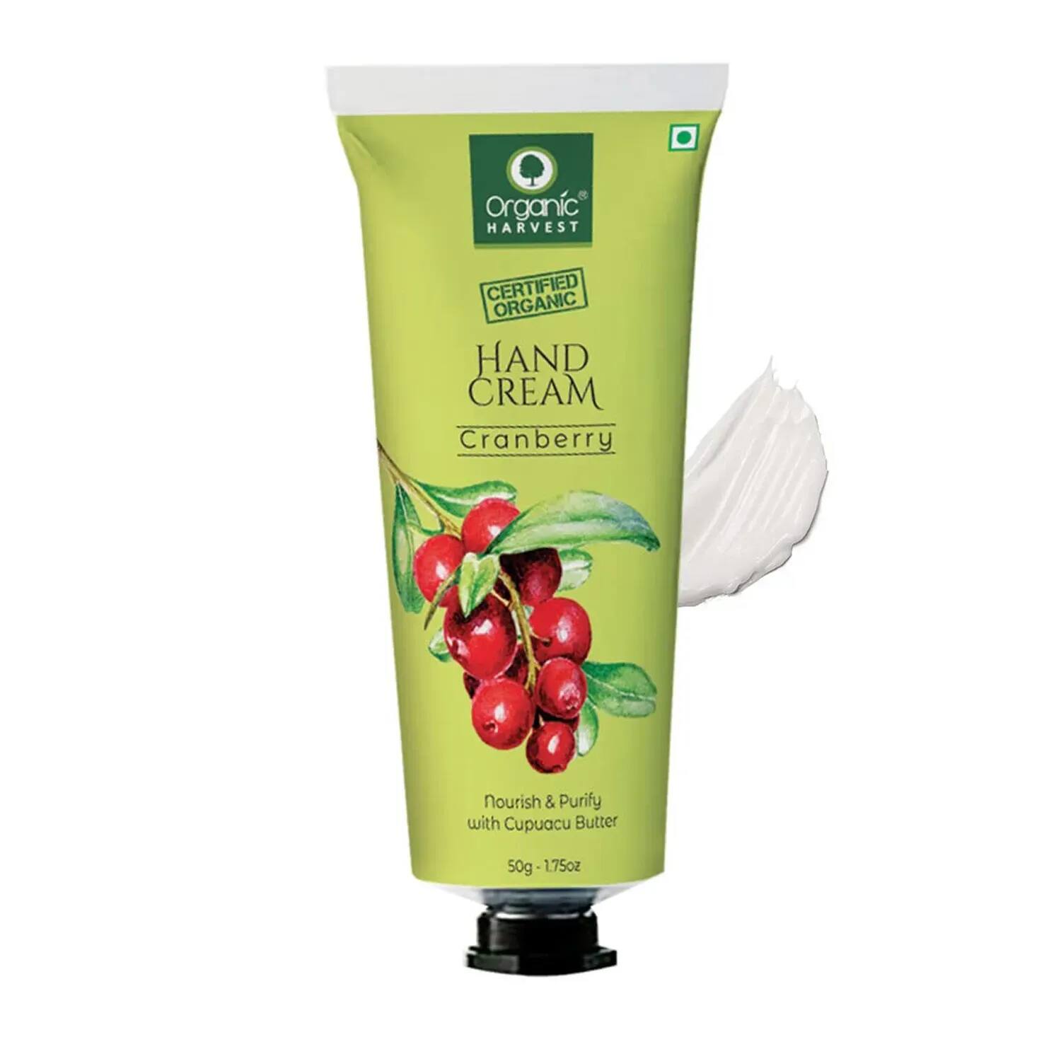 Organic Harvest | Organic Harvest Cranberry Hand Cream (50g)