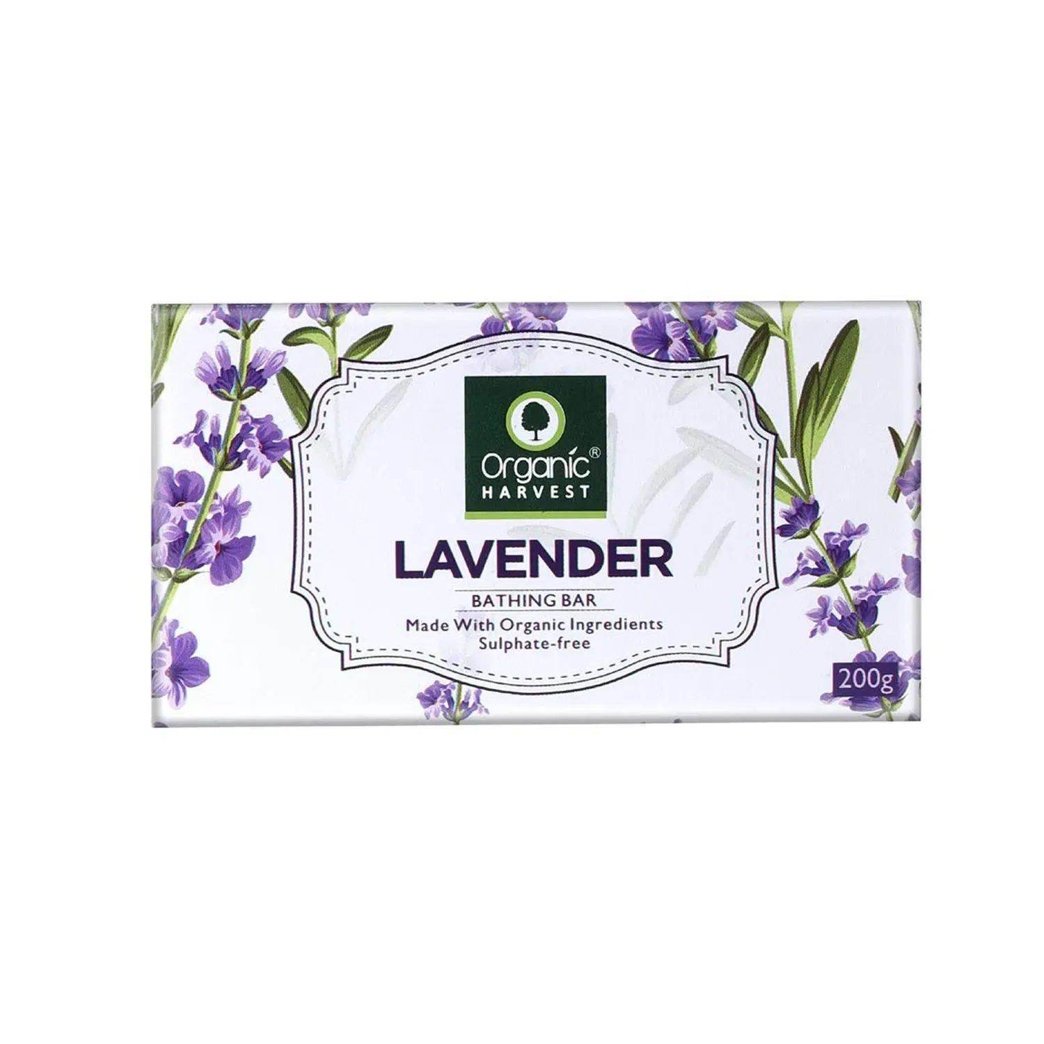 Organic Harvest Lavender Bathing Bar (125g)