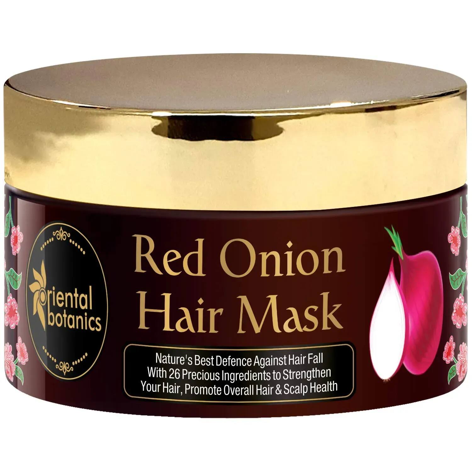 Oriental Botanics | Oriental Botanics Red Onion Hair Mask with Red Onion Oil & 26 Botanical Actives (200ml)