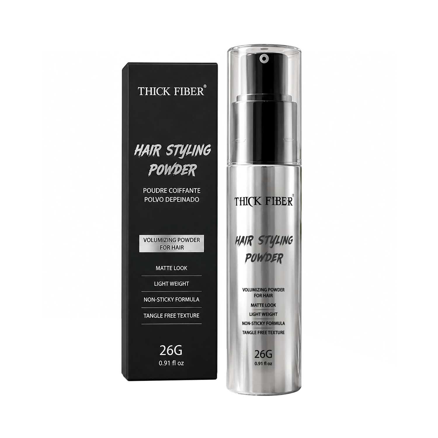 Thick Fiber | Thick Fiber Hair Styling Powder - Matte Finish (26 g)
