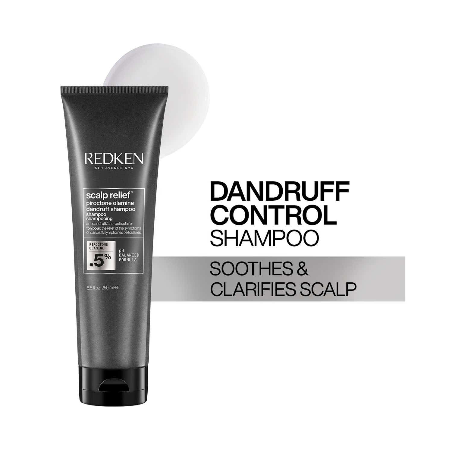 REDKEN | REDKEN Scalp Relief Anti-Dandruff Shampoo,Soothes Itchy & Flaky Scalp (250 ml)