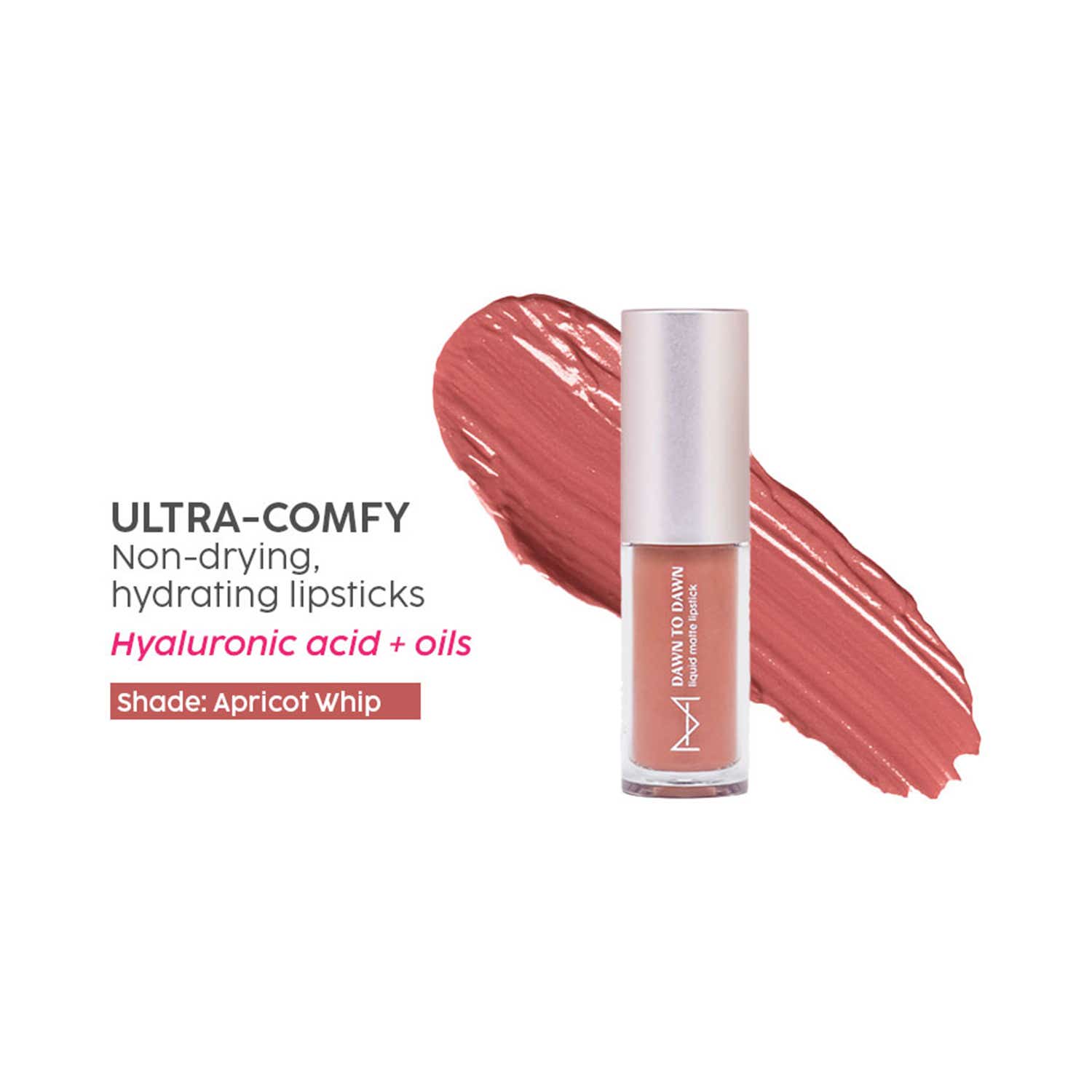 HOUSE OF MAKEUP | HOUSE OF MAKEUP Dawn to Dawn Mini Liquid Matte Lipstick - Apricot Whip (2 ml)