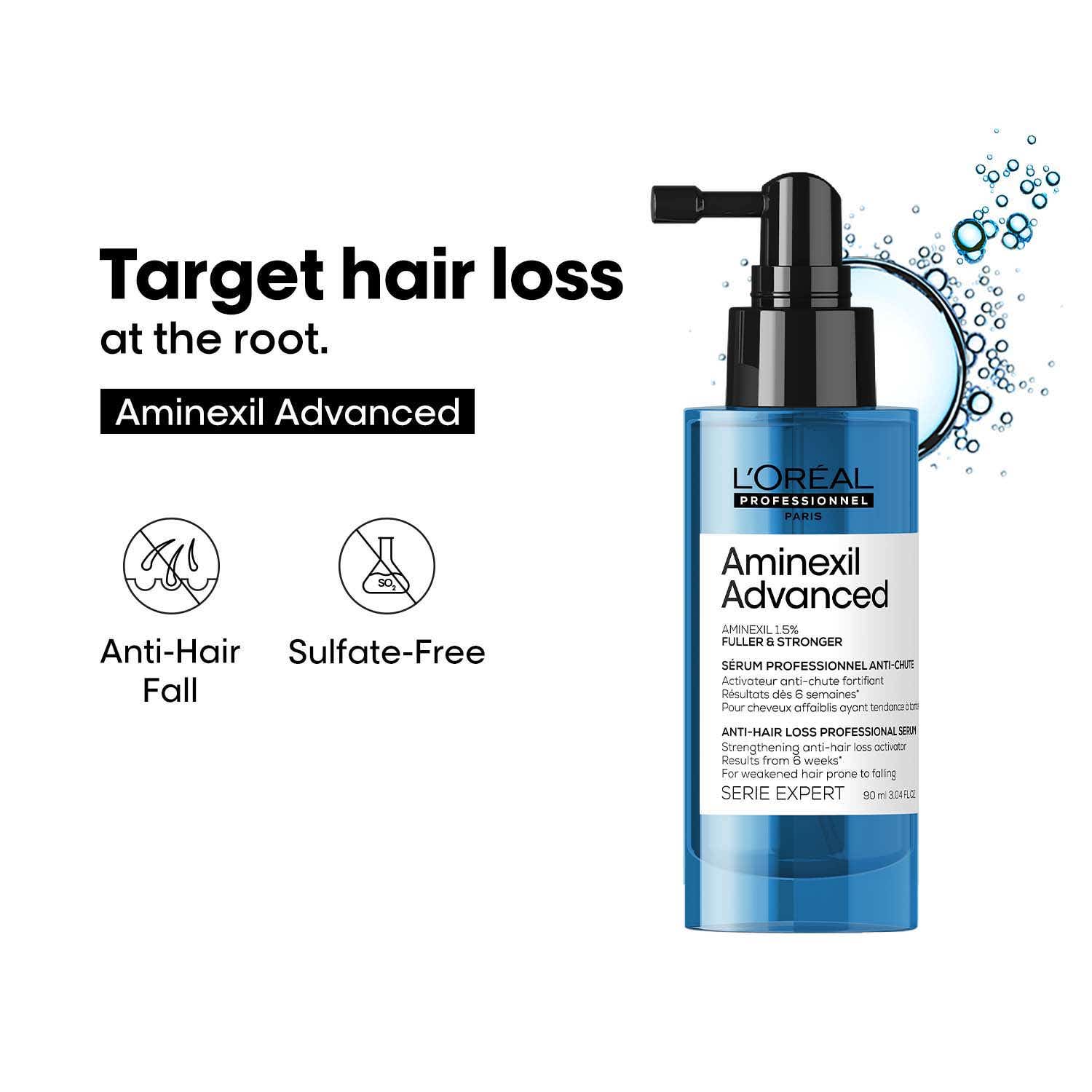 L'OREAL PROFESSIONNEL | L'OREAL PROFESSIONNEL Aminexil Advanced Anti-Hair Loss Activator Leave-In Serum (90 ml)