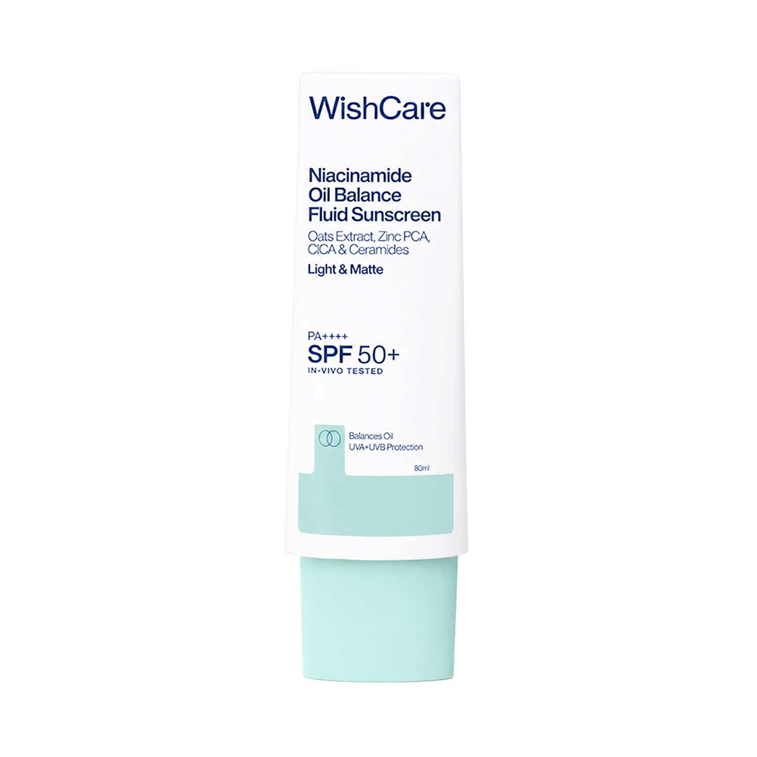 WishCare | WishCare Niacinamide Oil Balance Fluid Sunscreen SPF 50 PA++++ (80 ml)
