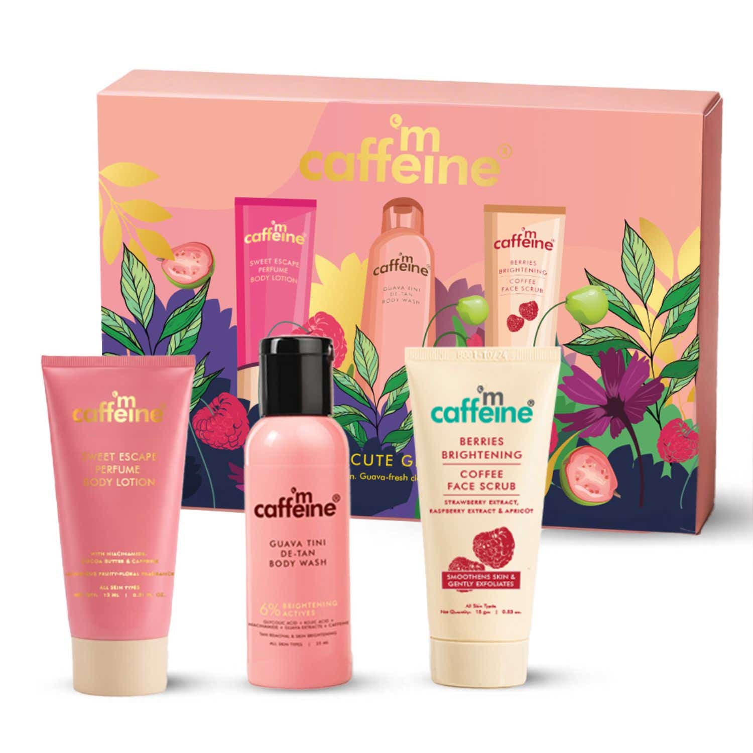 mCaffeine | mCaffeine Berry Cute Glow Kit