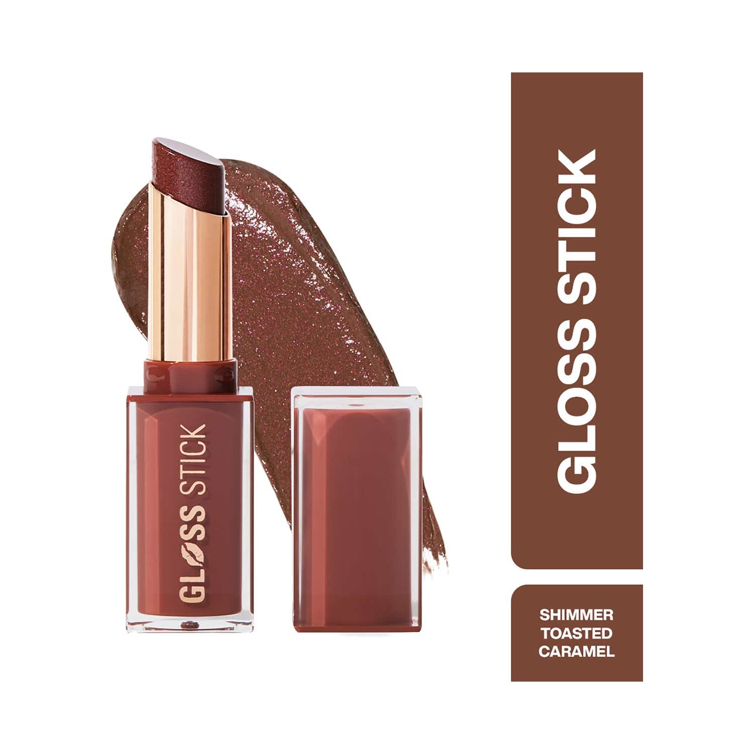 Makeup Revolution | Makeup Revolution Pout Lip Gloss Stick - Shimmer Toasted Caramel (3 g)