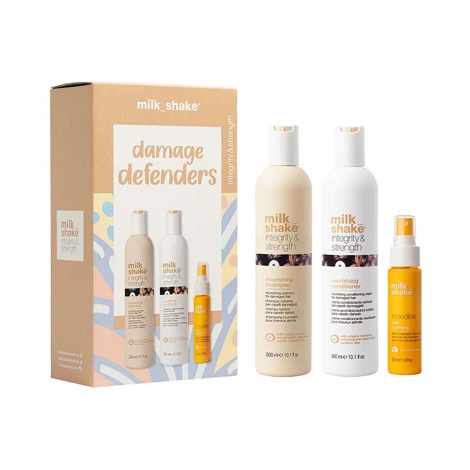 Milk Shake | Milk Shake Damage Defenders Integrity & Strength Combo (3 pcs)
