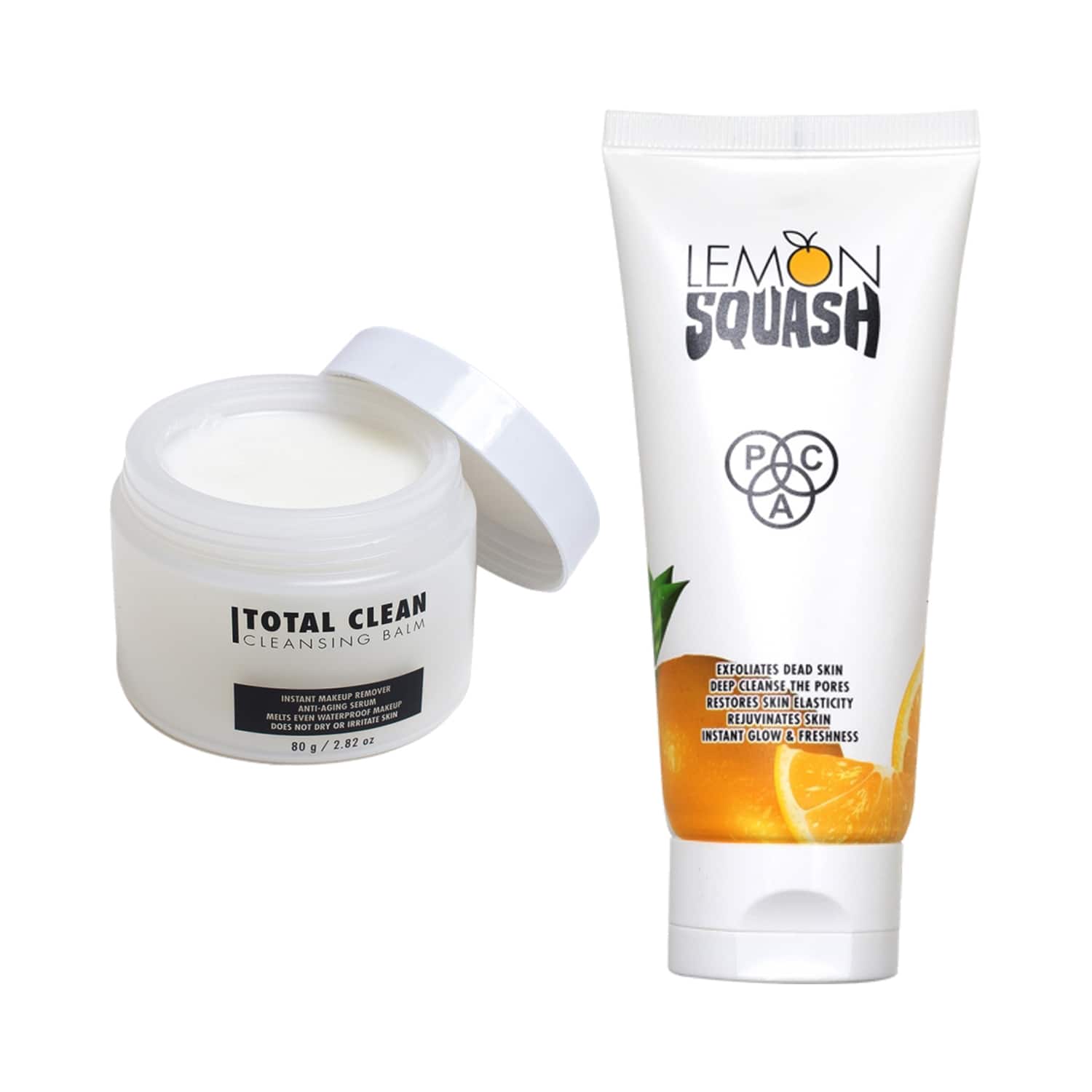 PAC | PAC Total Clean Cleansing Balm & Lemon Squash Exfoliator Combo
