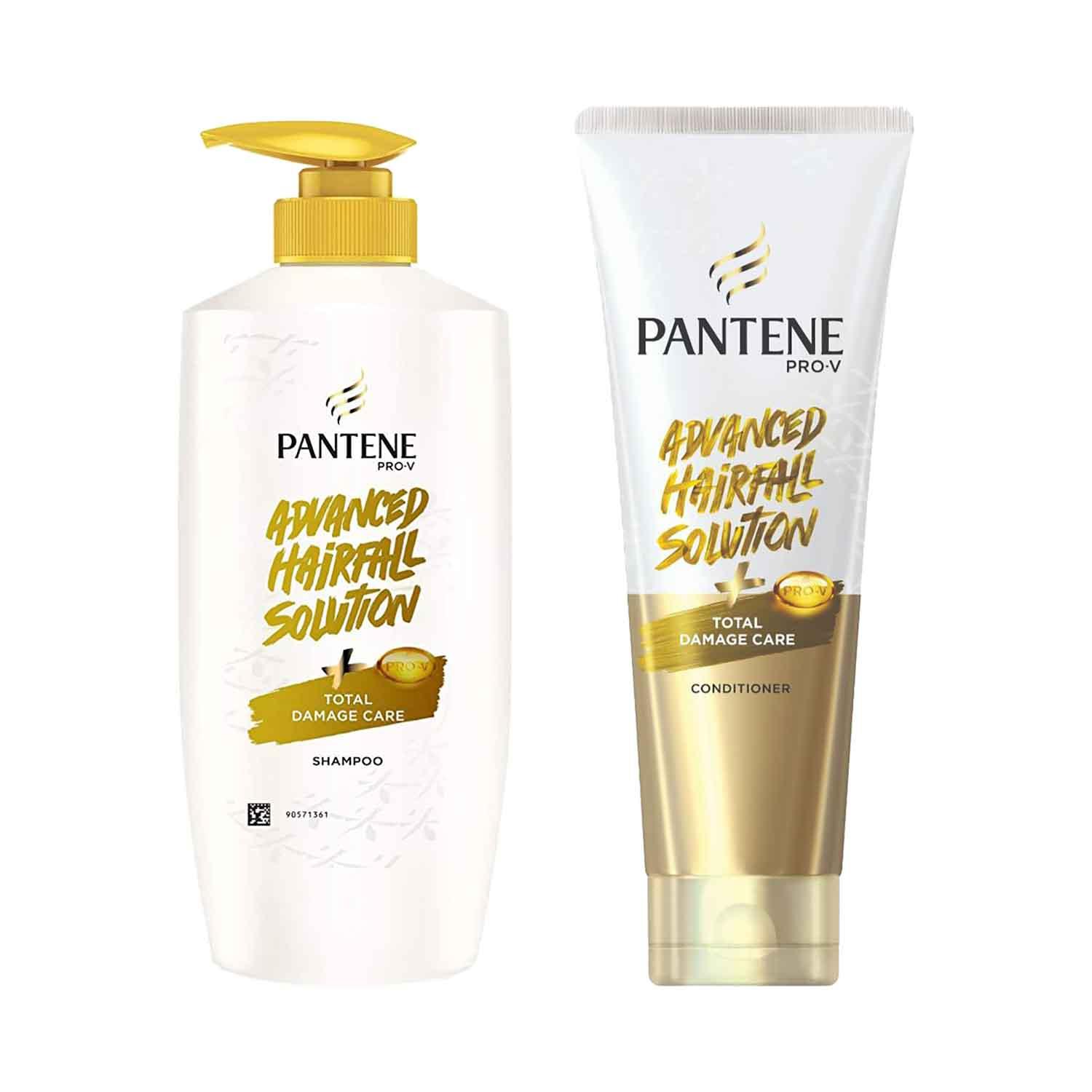 Pantene | Pantene Advanced Hairfall Solution and Pantene Advanced Hair Fall Solution Total Damage Care Combo