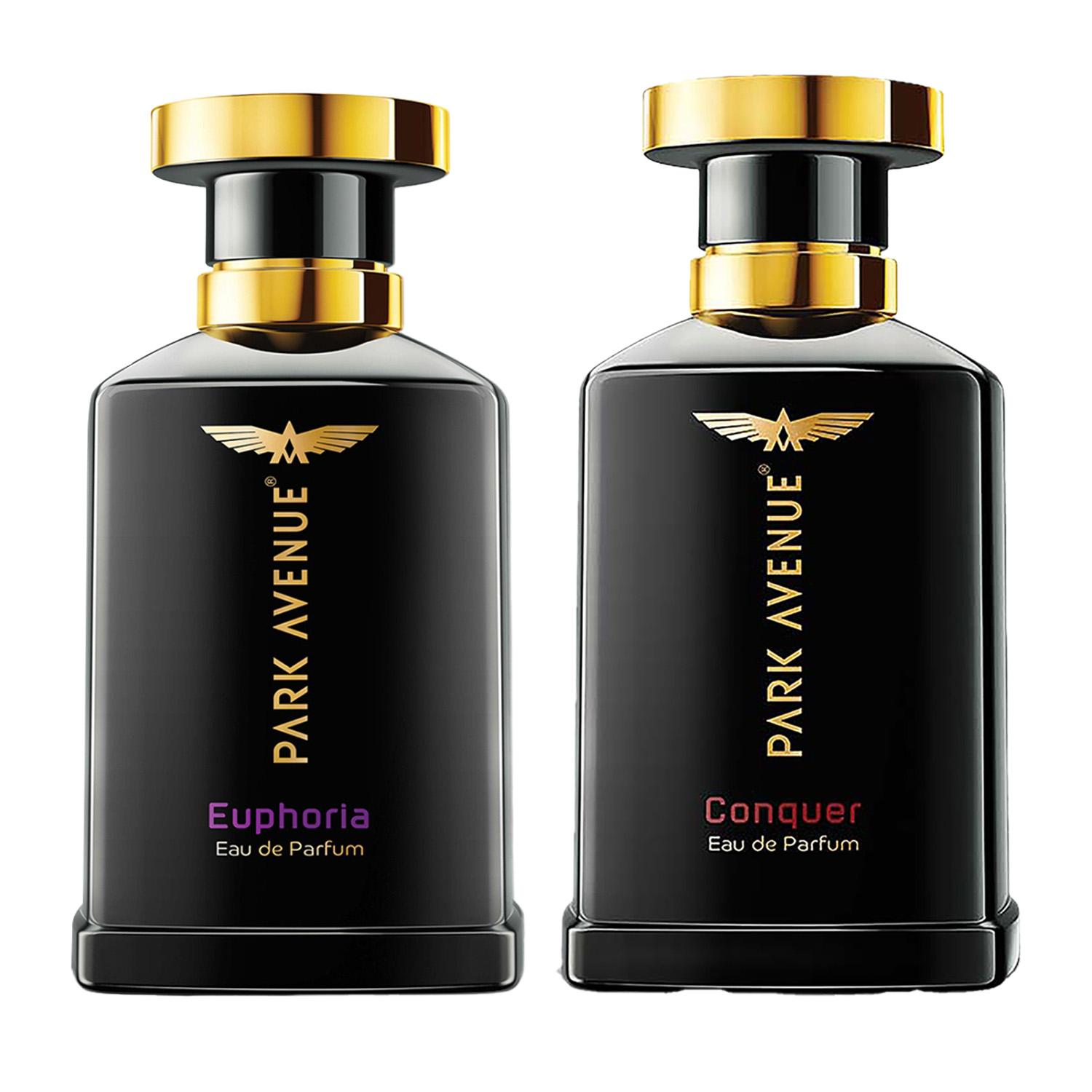 Park Avenue Eau De Perfum Euphoria (100 ml) & Eau De Perfum Conquer (100 ml) Combo