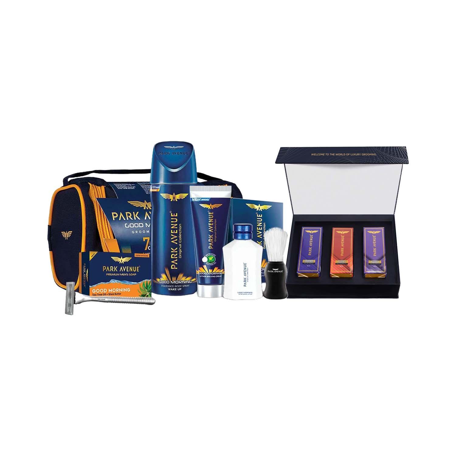 Park Avenue | Park Avenue Good Morning Grooming Kit & Eau De Parfum Gift Kit For Men Combo