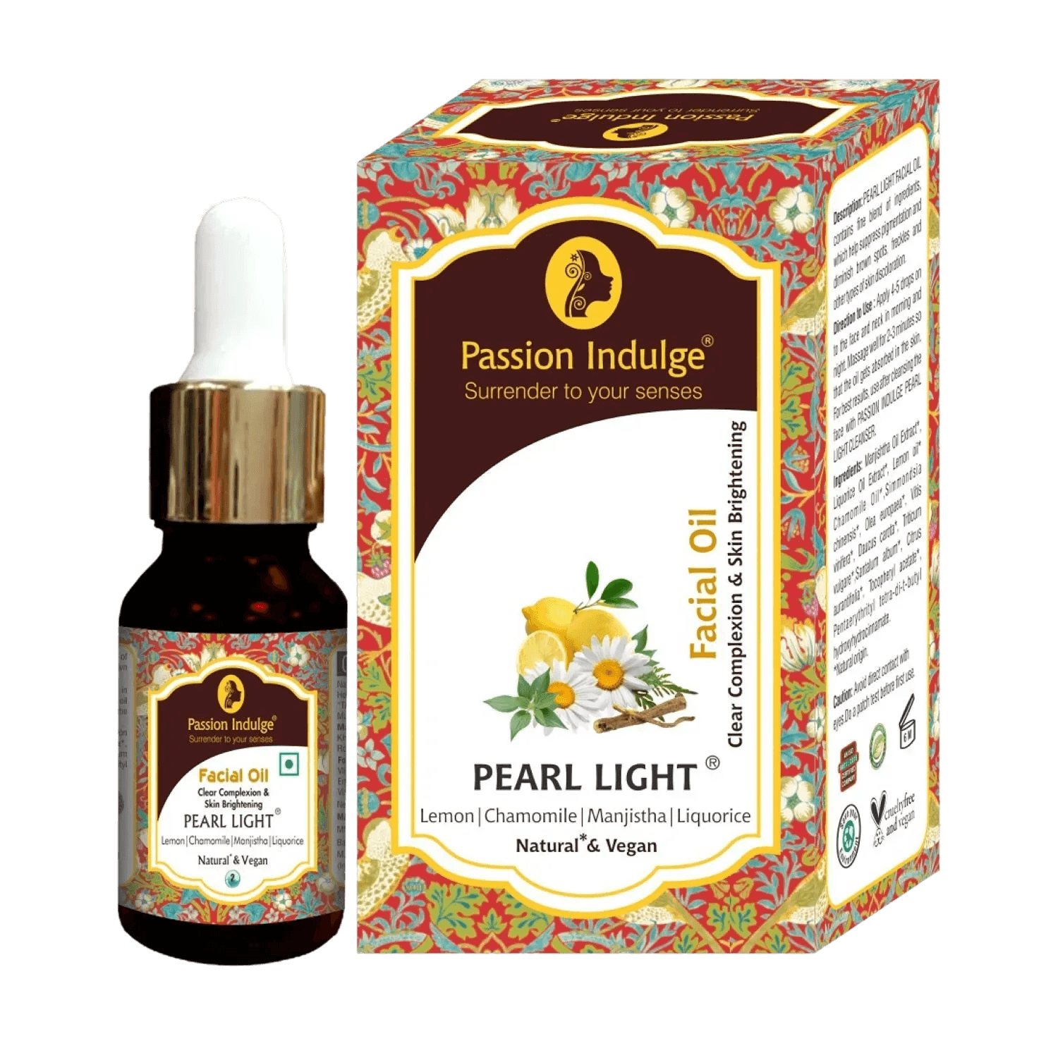 Passion Indulge | Passion Indulge Skin Brightening & Spot Reduction Pearl Light Facial Oil (10 ml)