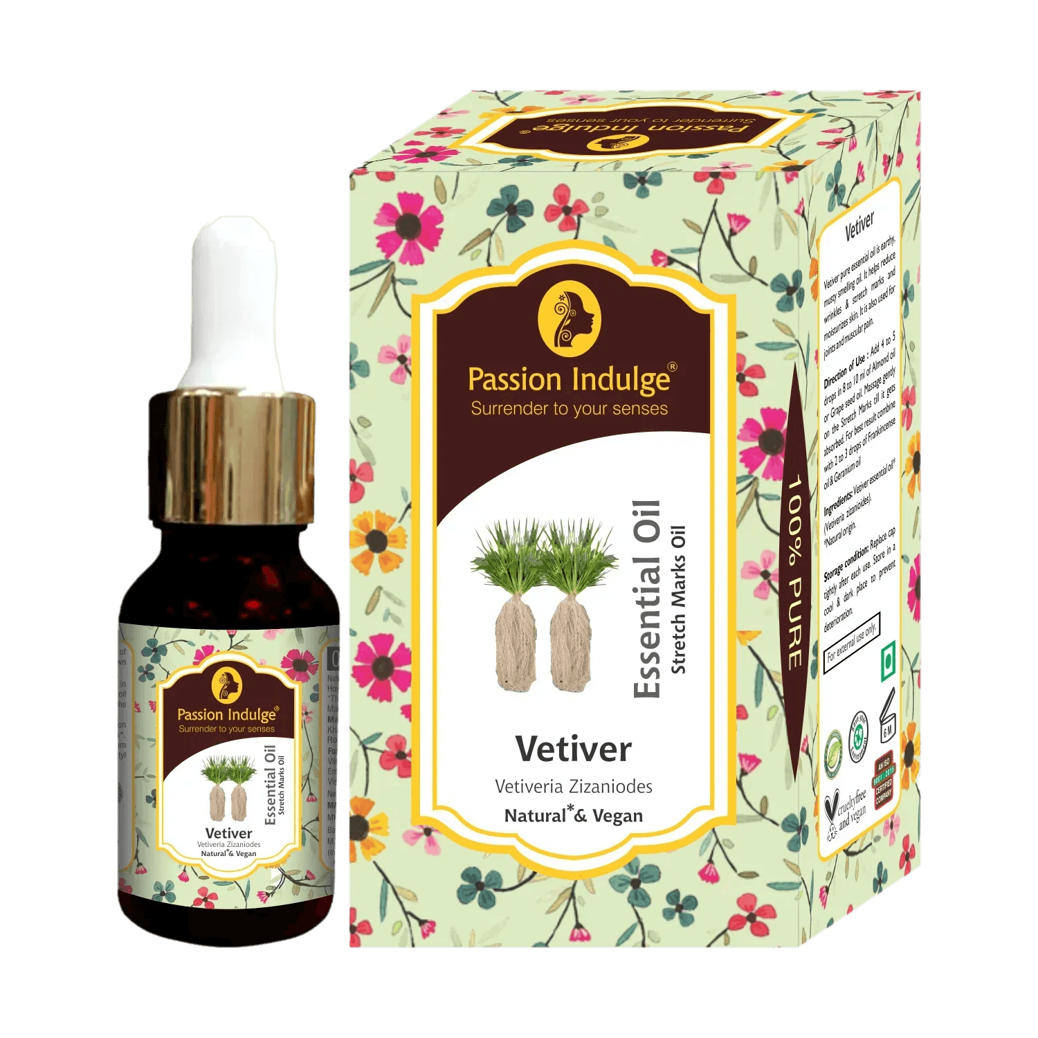 Passion Indulge | Passion Indulge Vetiver Essential Oil (10ml)