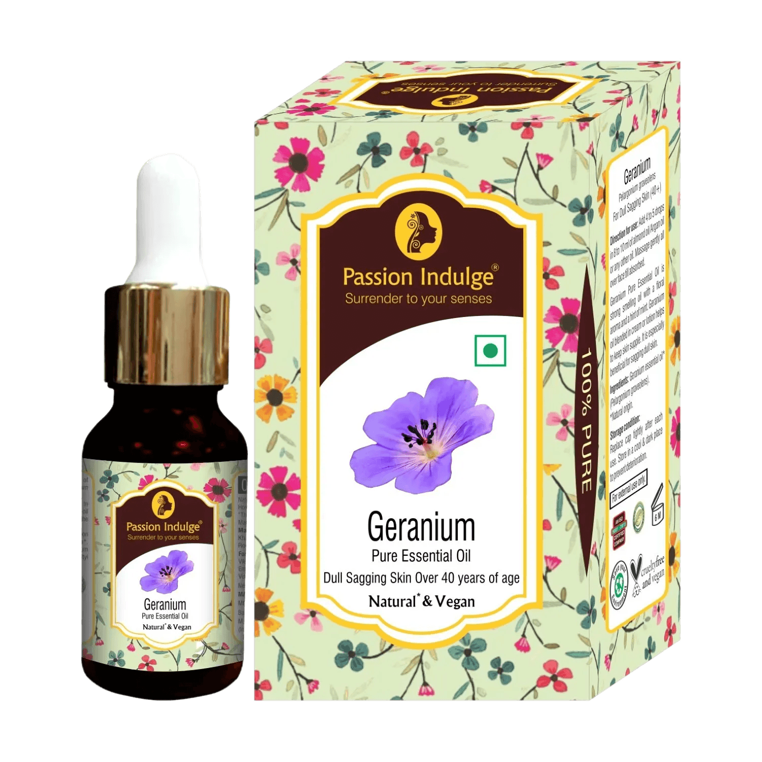 Passion Indulge | Passion Indulge Skin Healer Geranium Essential Oil (10 ml)