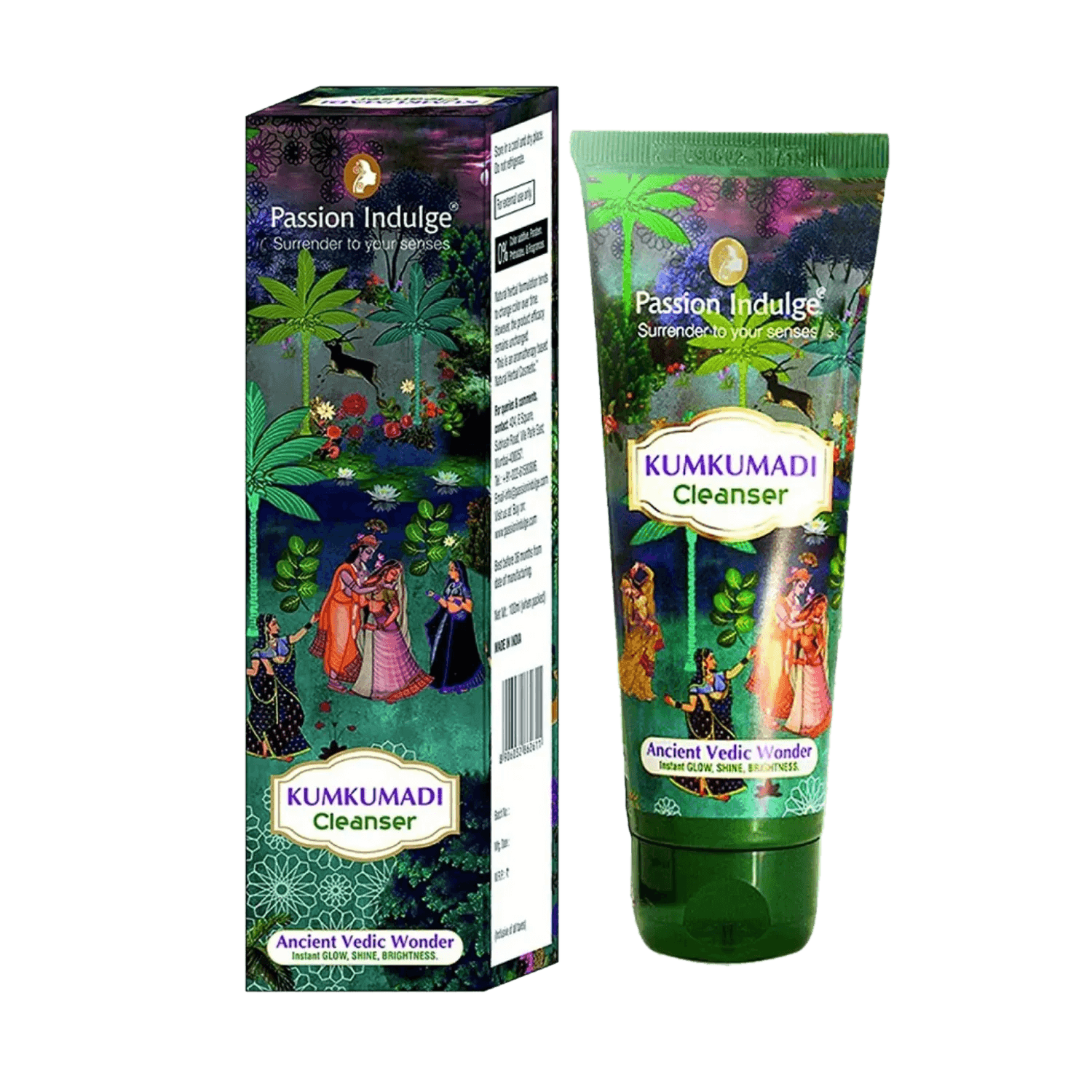 Passion Indulge | Passion Indulge Kumkumadi Skin Glowing Cleanser (100 ml)