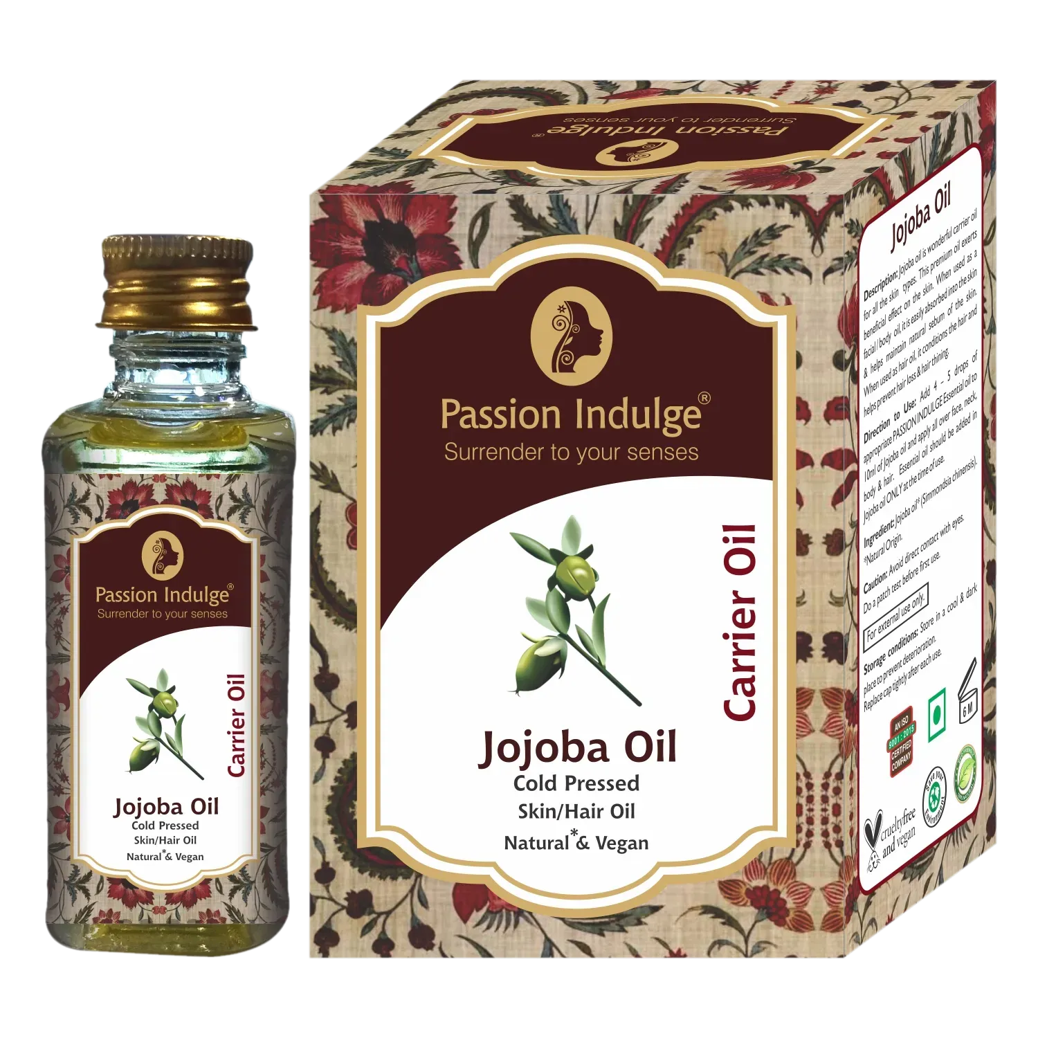 Passion Indulge | Passion Indulge Hair Growth Jojoba Carrier Oil (60 ml)