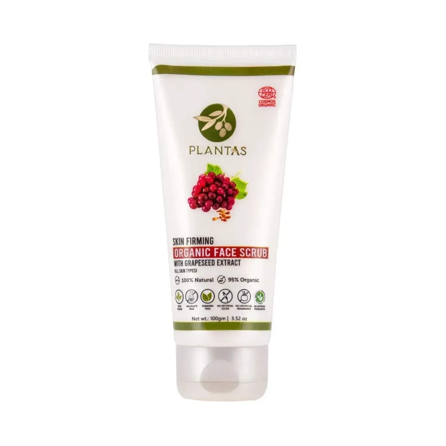 PLANTAS | PLANTAS Skin Firming Organic Face Scrub - (100g)