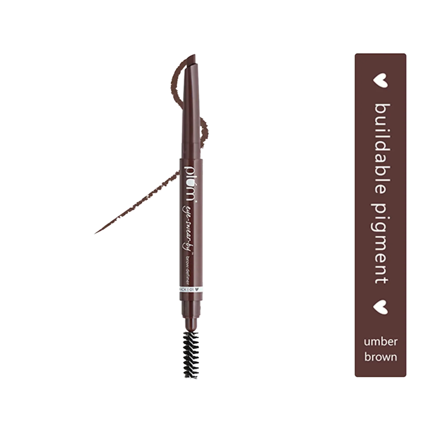 Plum | Plum Eye Swear By Brow Definer - Ash Black (1g)