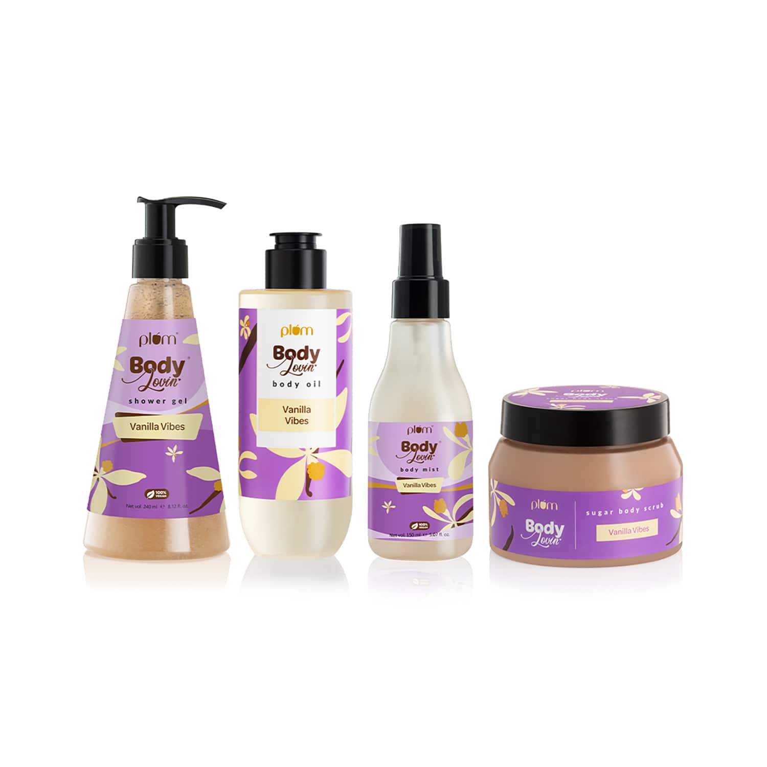 Plum | Plum Bodylovin' Vanilla Vibes Bodycare Bundle Combo