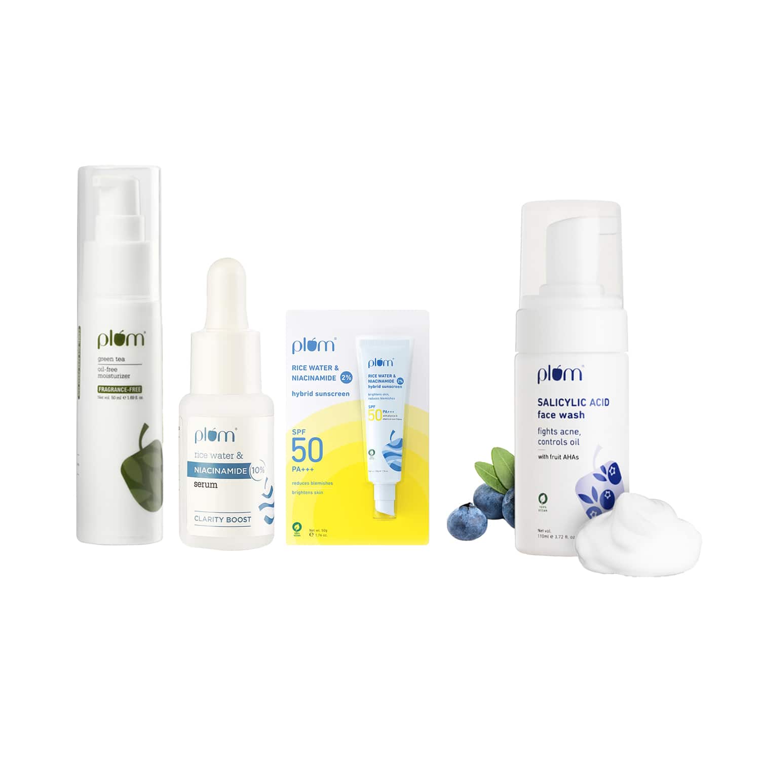 Plum | Plum Bright & Clear Skin Bestsellers CSMS Combo