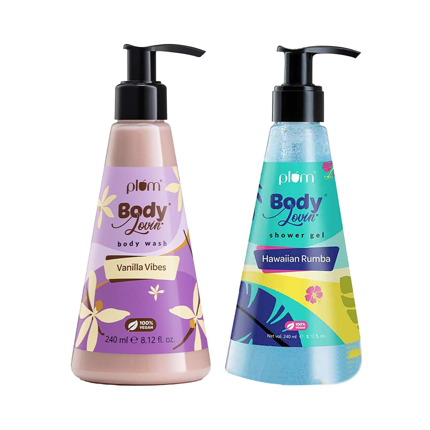 Plum | Plum BodyLovin' Vanilla & Beachy Shower Gel Duo Combo