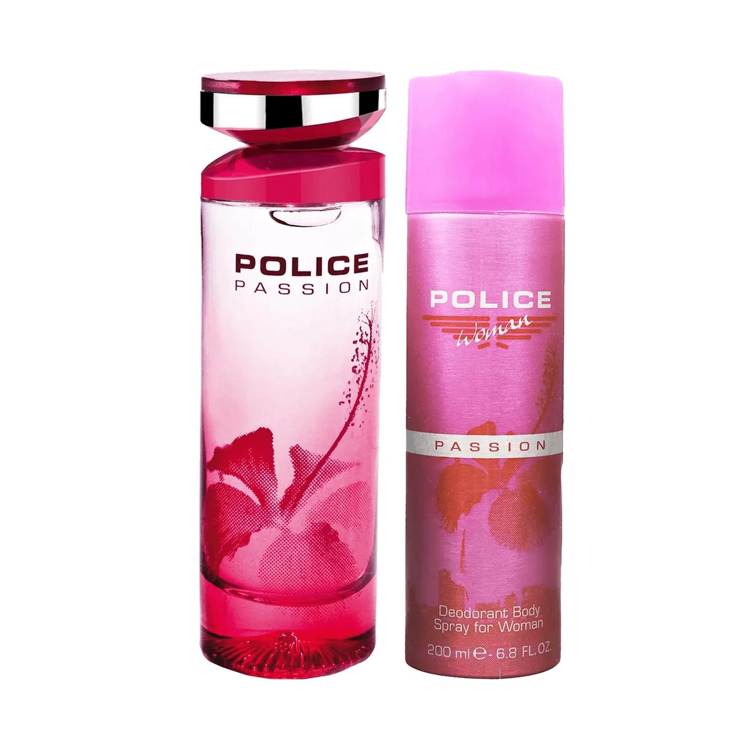 Police | Police Passion Femme EDT + Deodorant (Pack of 2)