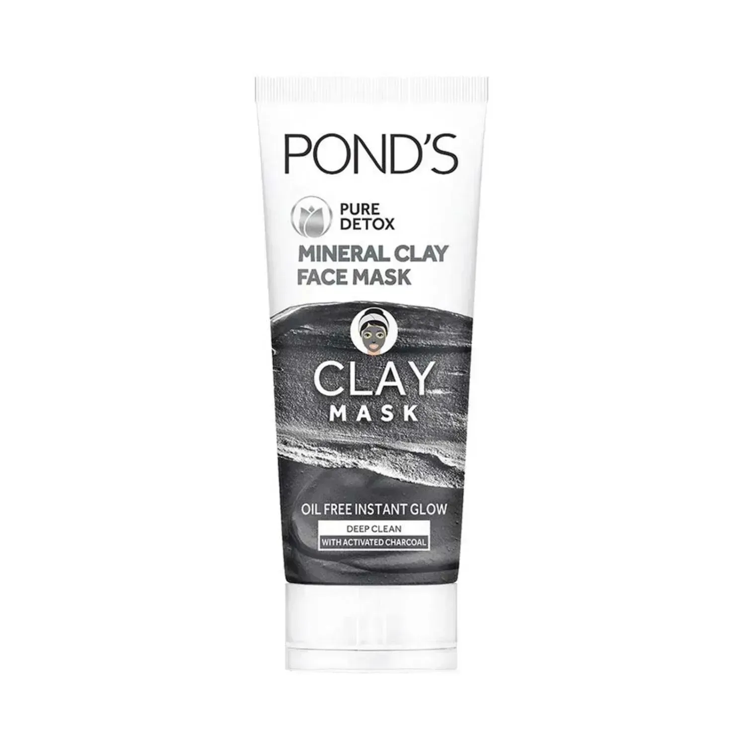 Pond's | Pond's Pure Detox Mineral Clay Face Mask For Oil Free Instant Glow - (90g)