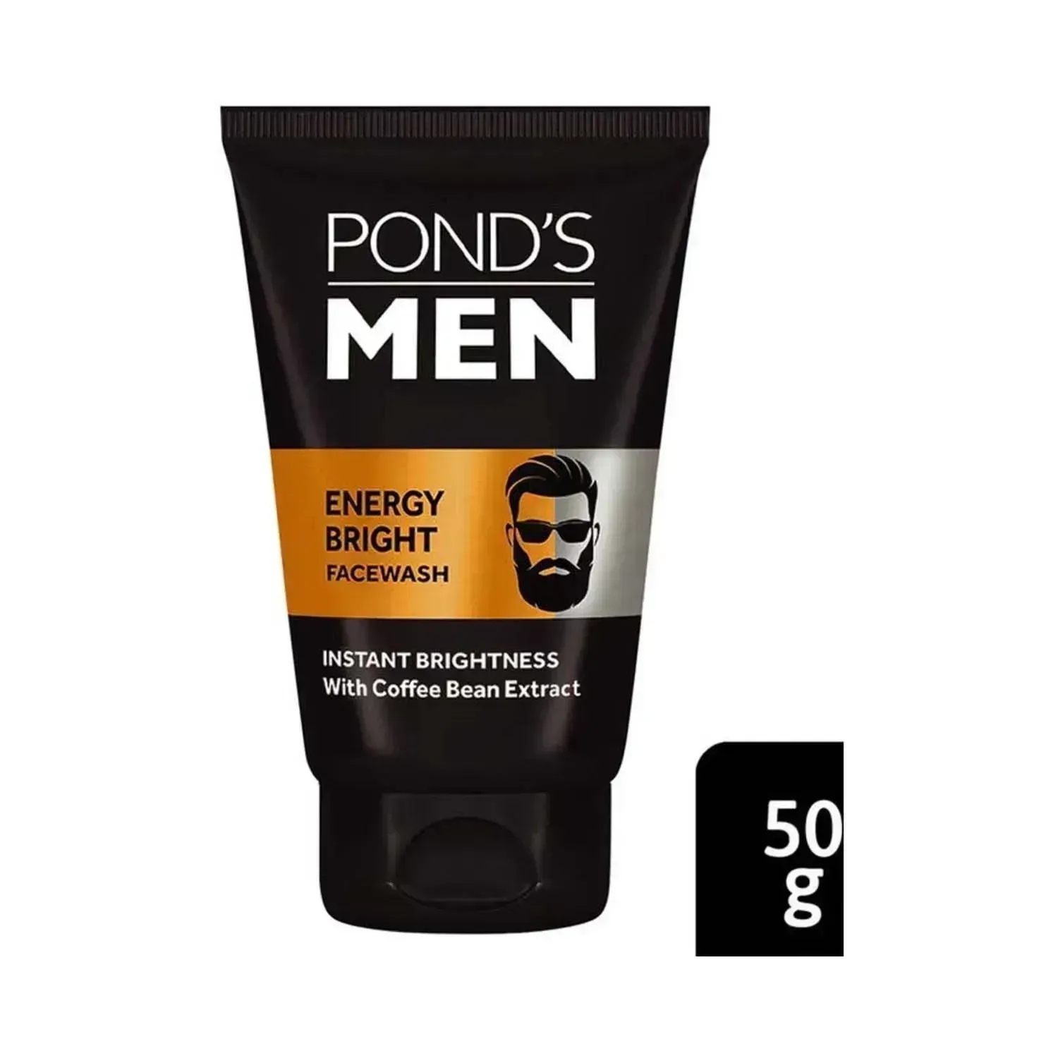 Pond's | Pond's Men Energy Bright Anti-Dullness Facewash With Coffee Bean - (50g)