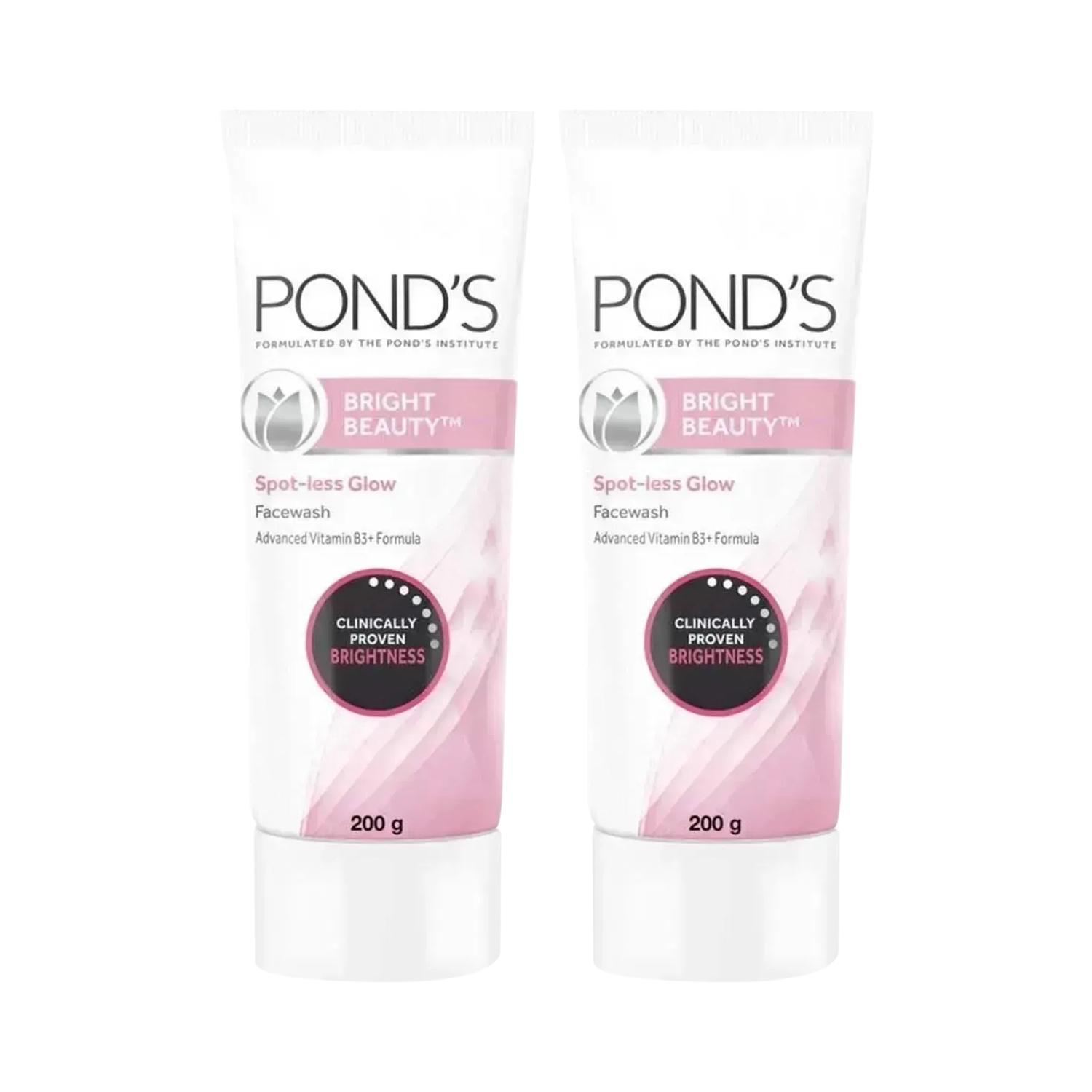 Pond's | Pond's Bright Beauty Facewash Pack of 2 Combo (2 x 200 g)
