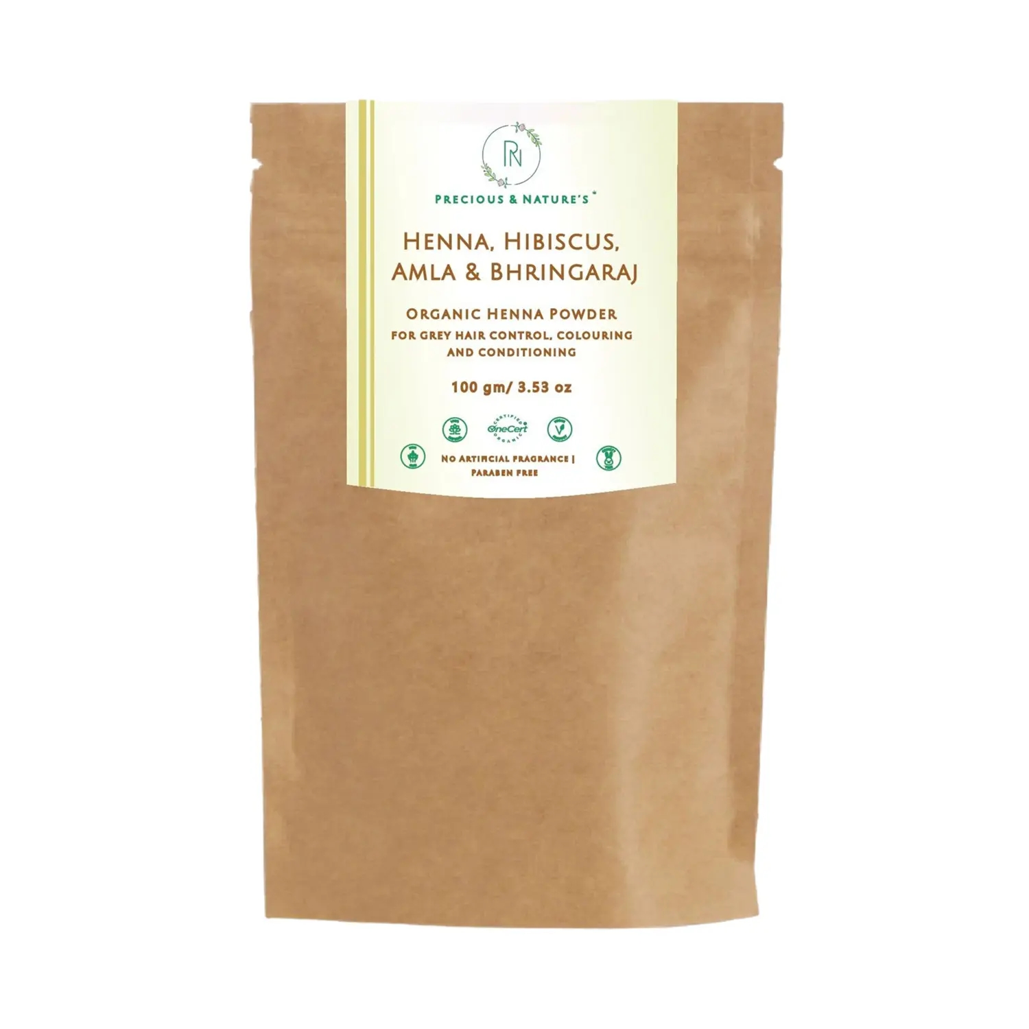 Precious & Nature's | Precious & Nature's Certified Organic Henna Powder (100g)