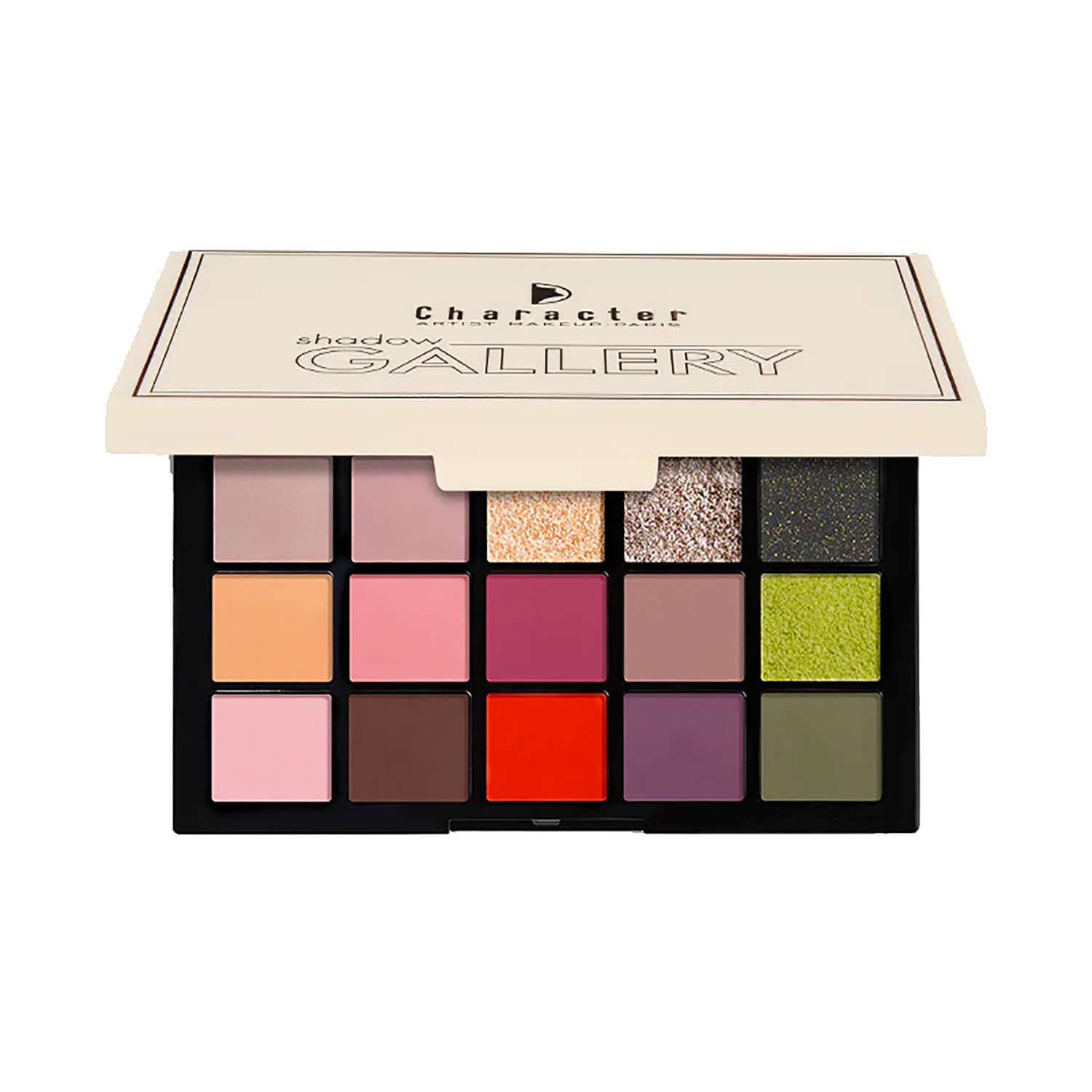 Character | Character Shadow Gallery 20 Color Eyeshadow Palette - SGE002 (25 g)