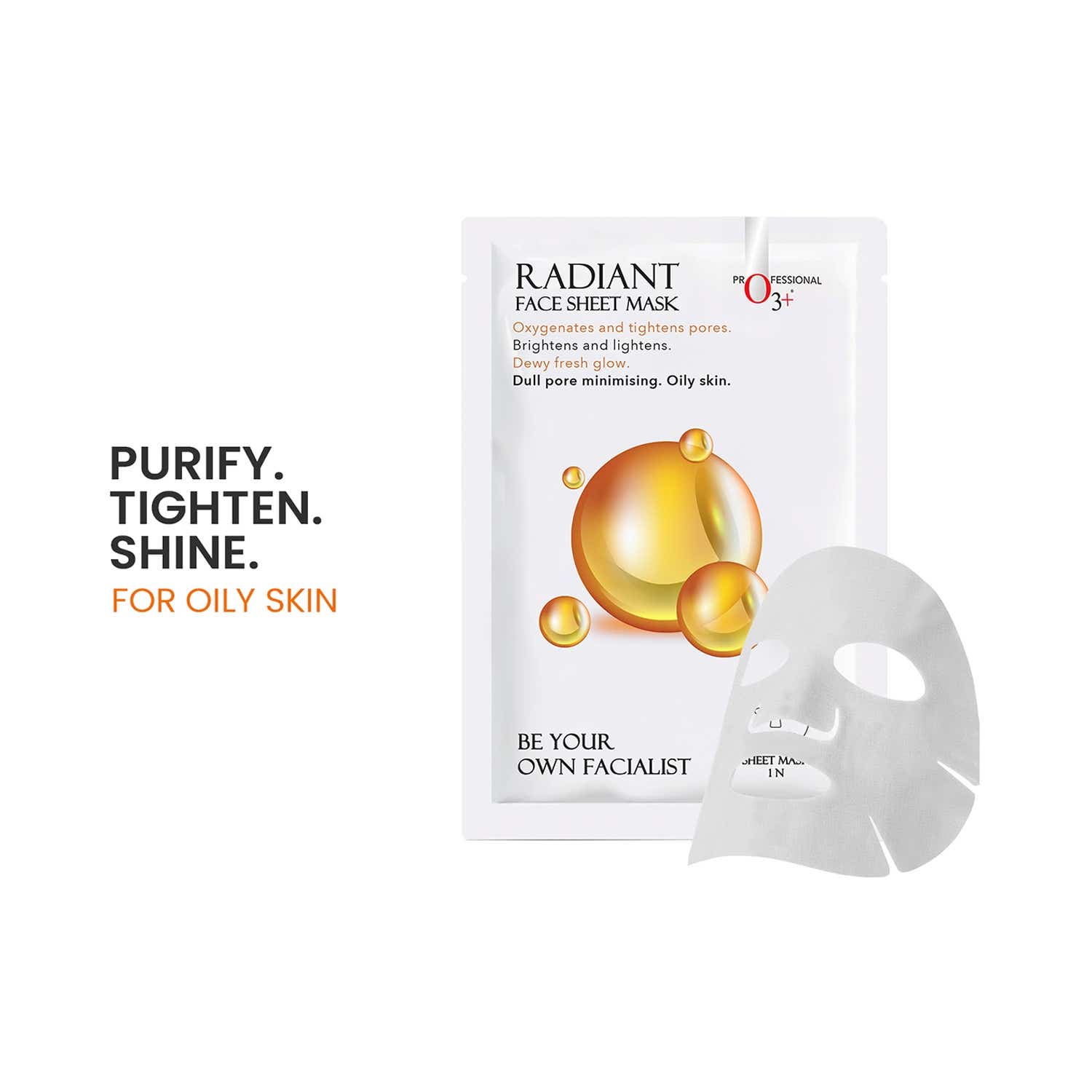 O3+ | O3+ Facialist Radiant Face Sheet Mask (30g)