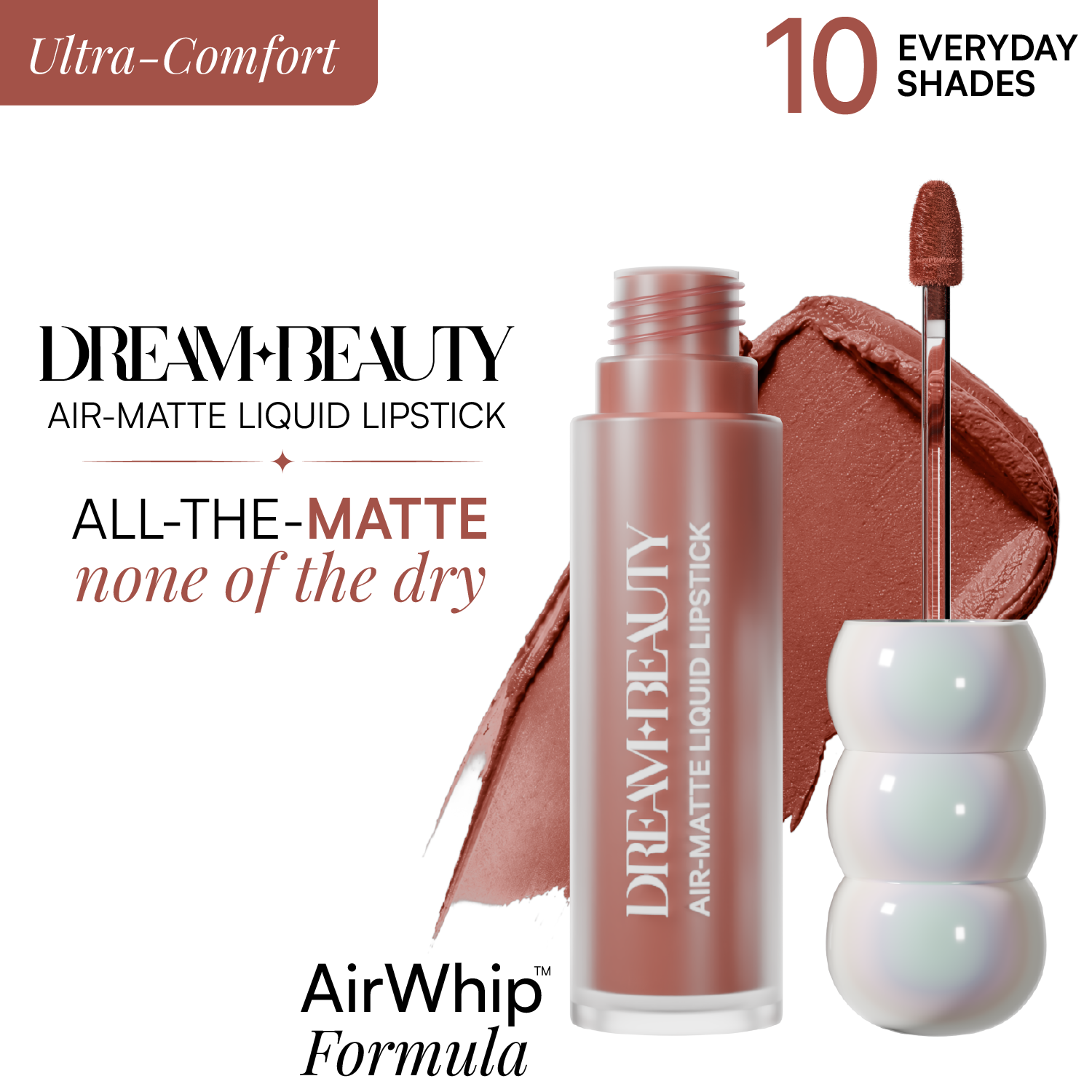 Dream Beauty | Dream Beauty Air-Matte Liquid Lipstick - Ether (4.5 ml)