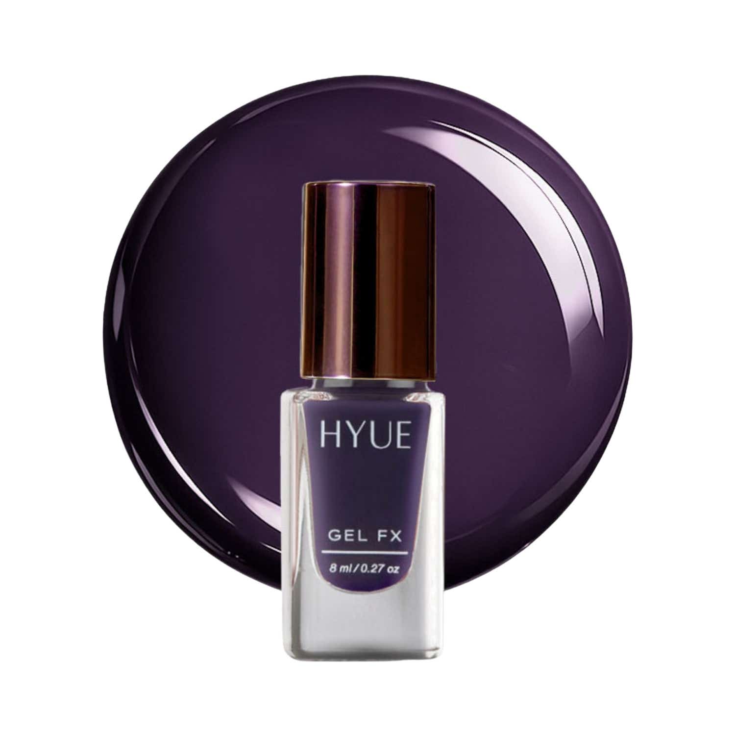 HYUE | Hyue Gel Fx Nail Paint - Almost Black (8 ml)