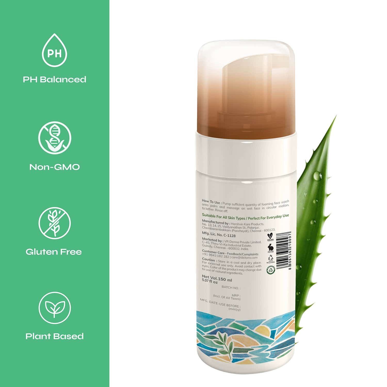 Tikitoro | Tikitoro Teens Refreshing Face Wash (150 ml)