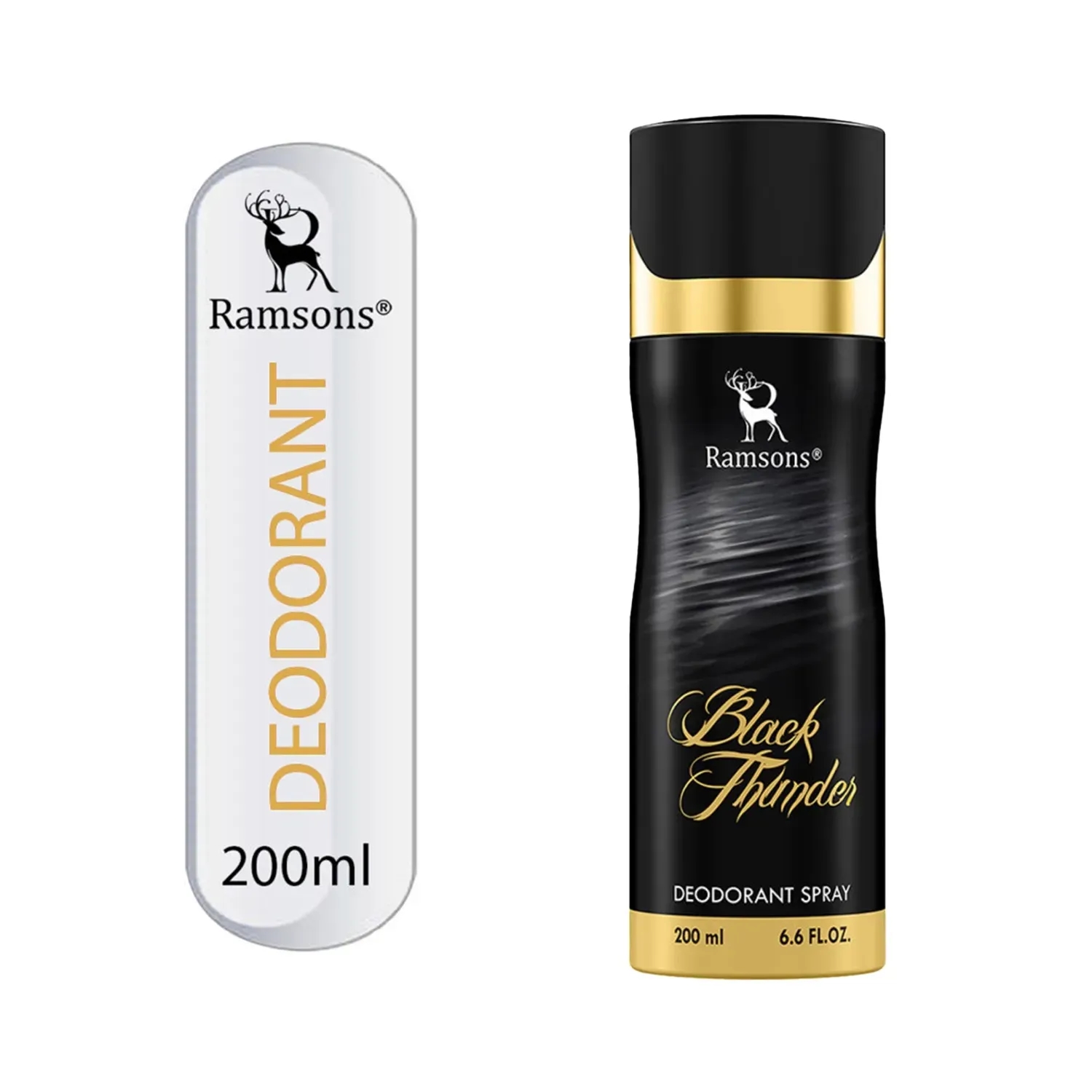 Ramsons Black Thunder Deodorant (200ml)