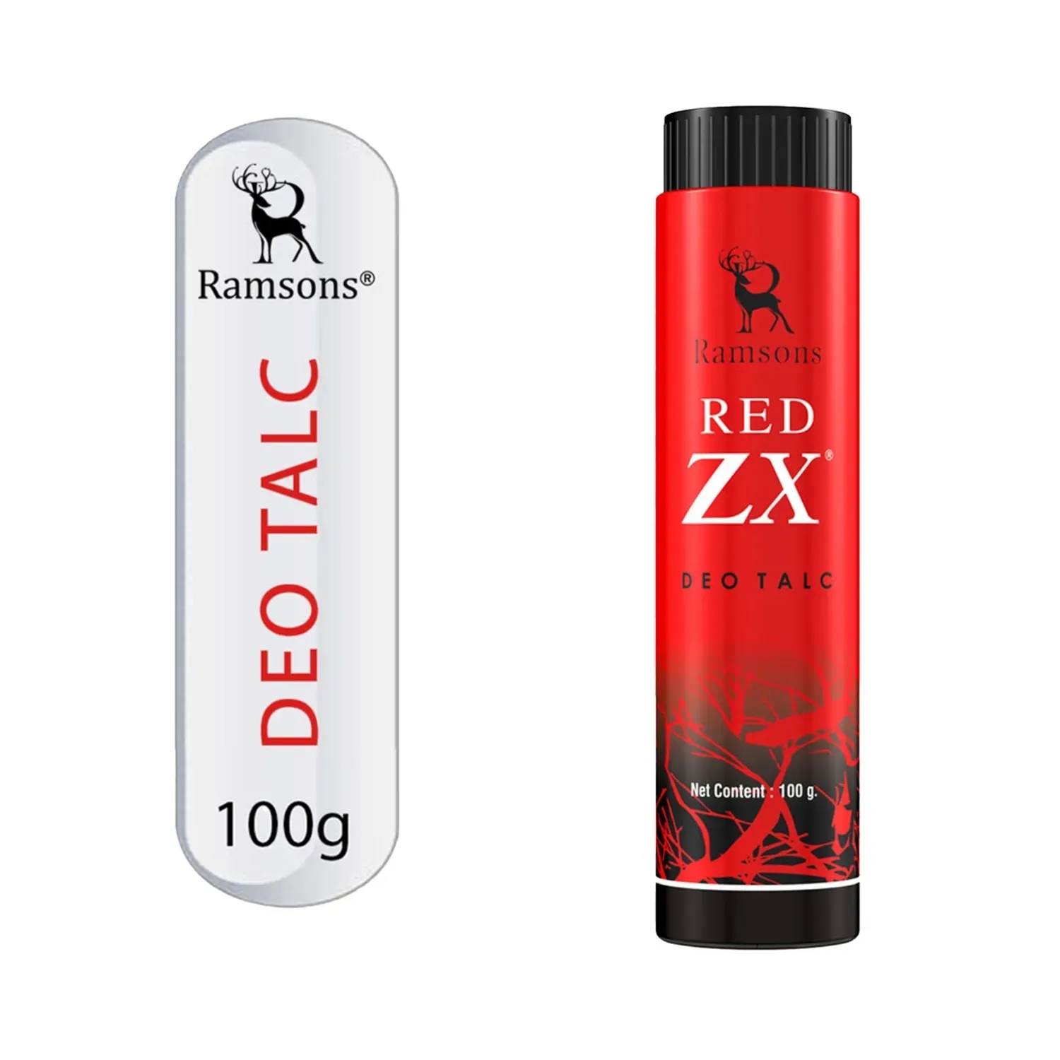 Ramsons | Ramsons Red Zx Deo Talc (100g)
