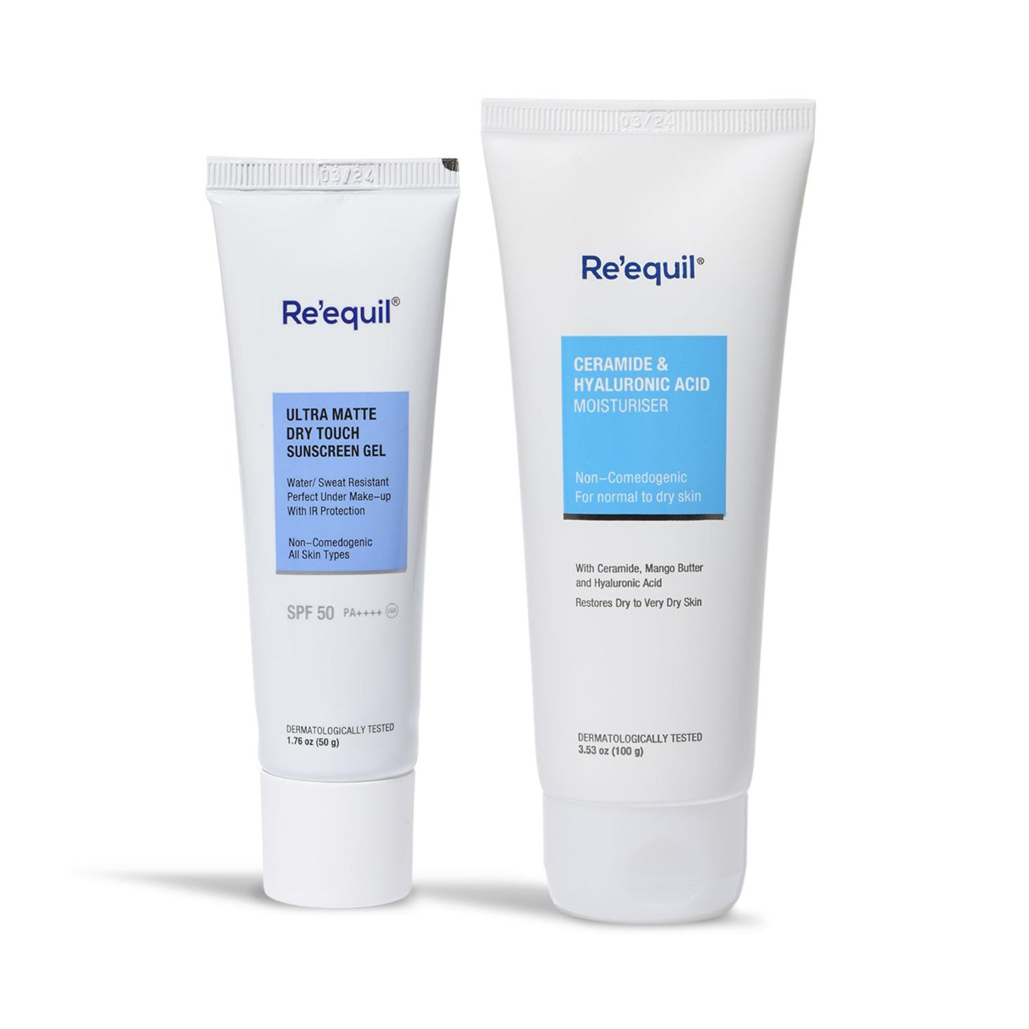 Re'equil Hydrate & Sun Protect Combo for Dry Skin